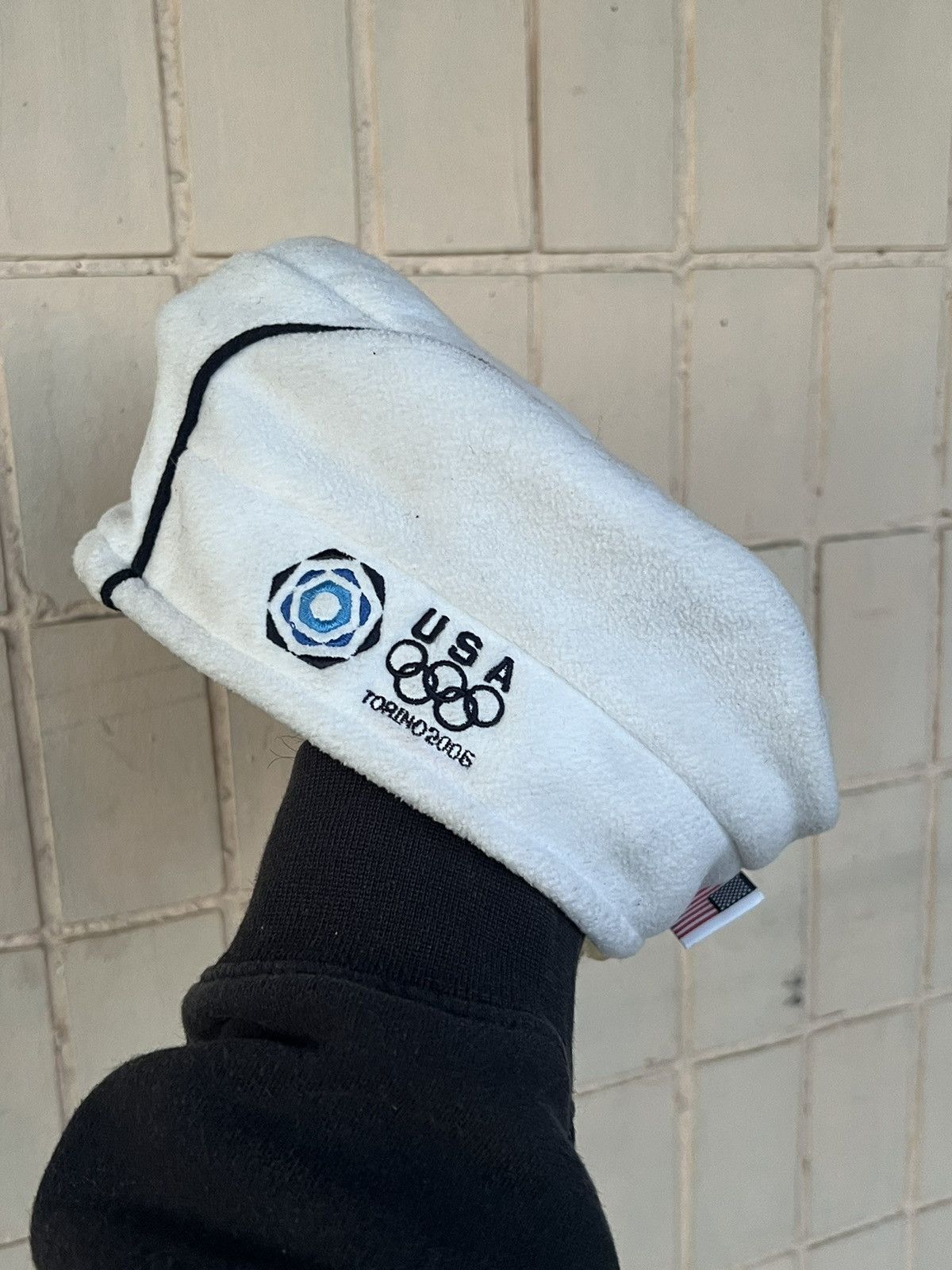 USA Olympics Vintage Barret Usa Olympic 2006 Archive Y2K Torino Hat Size ONE SIZE - 3 Thumbnail
