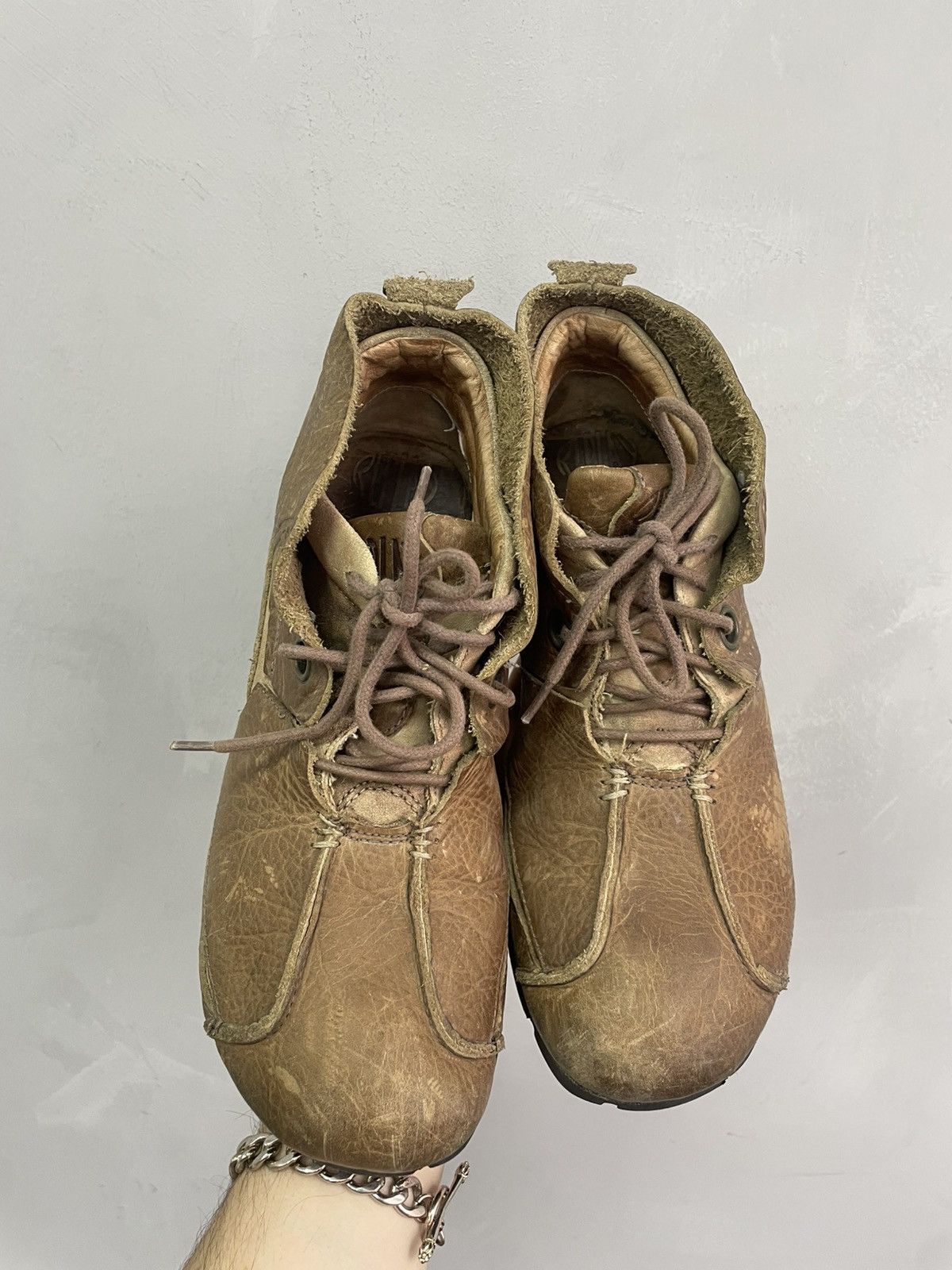Japanese Brand 90s Vintage Leather Cowboy Leather Boots A.s. 98 shoes Size US 10 / EU 43 - 11 Thumbnail