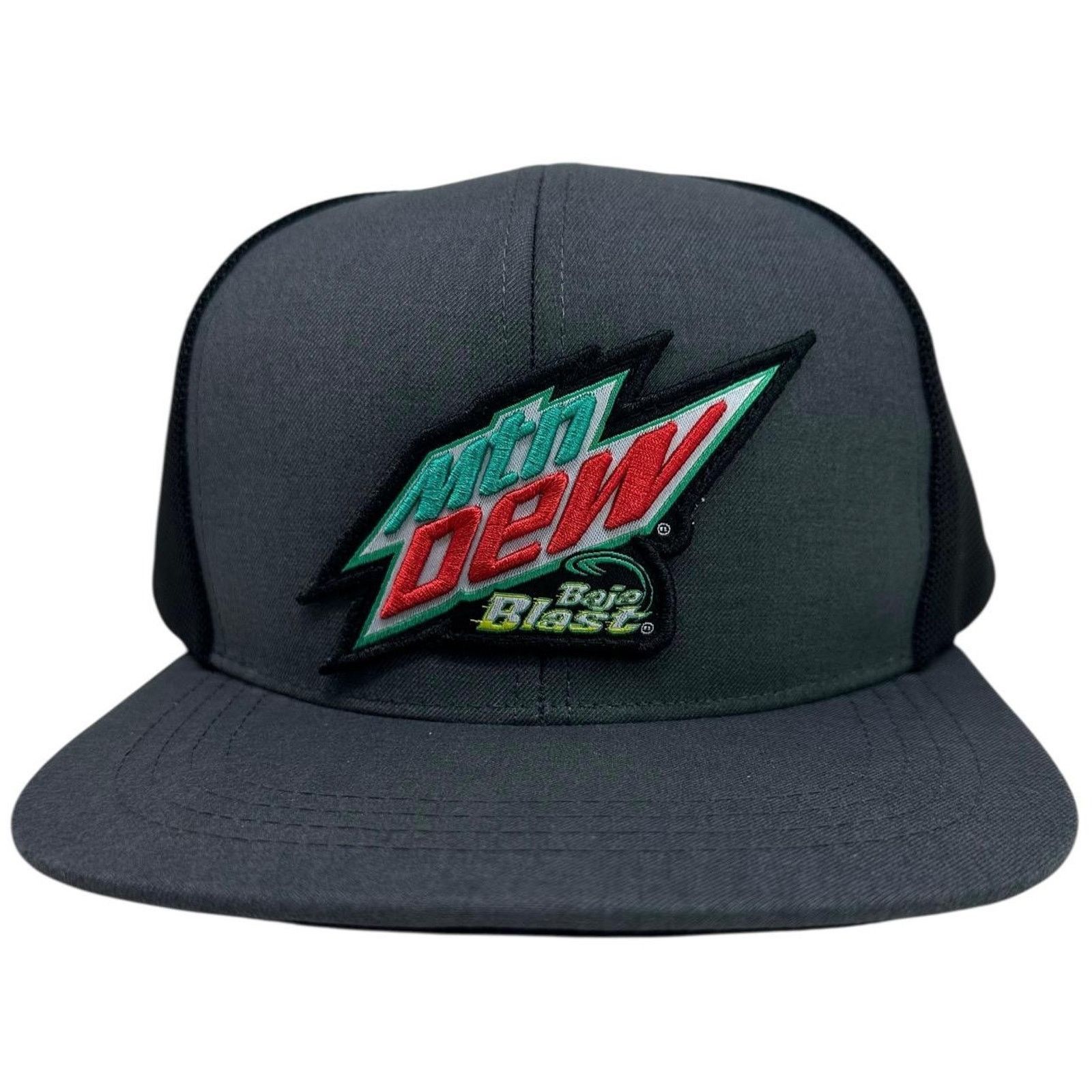 Mountain Dew Mountain Dew Baja Blast Trucker Hat 3D Embroidered Logo Cap Size ONE SIZE - 2 Thumbnail