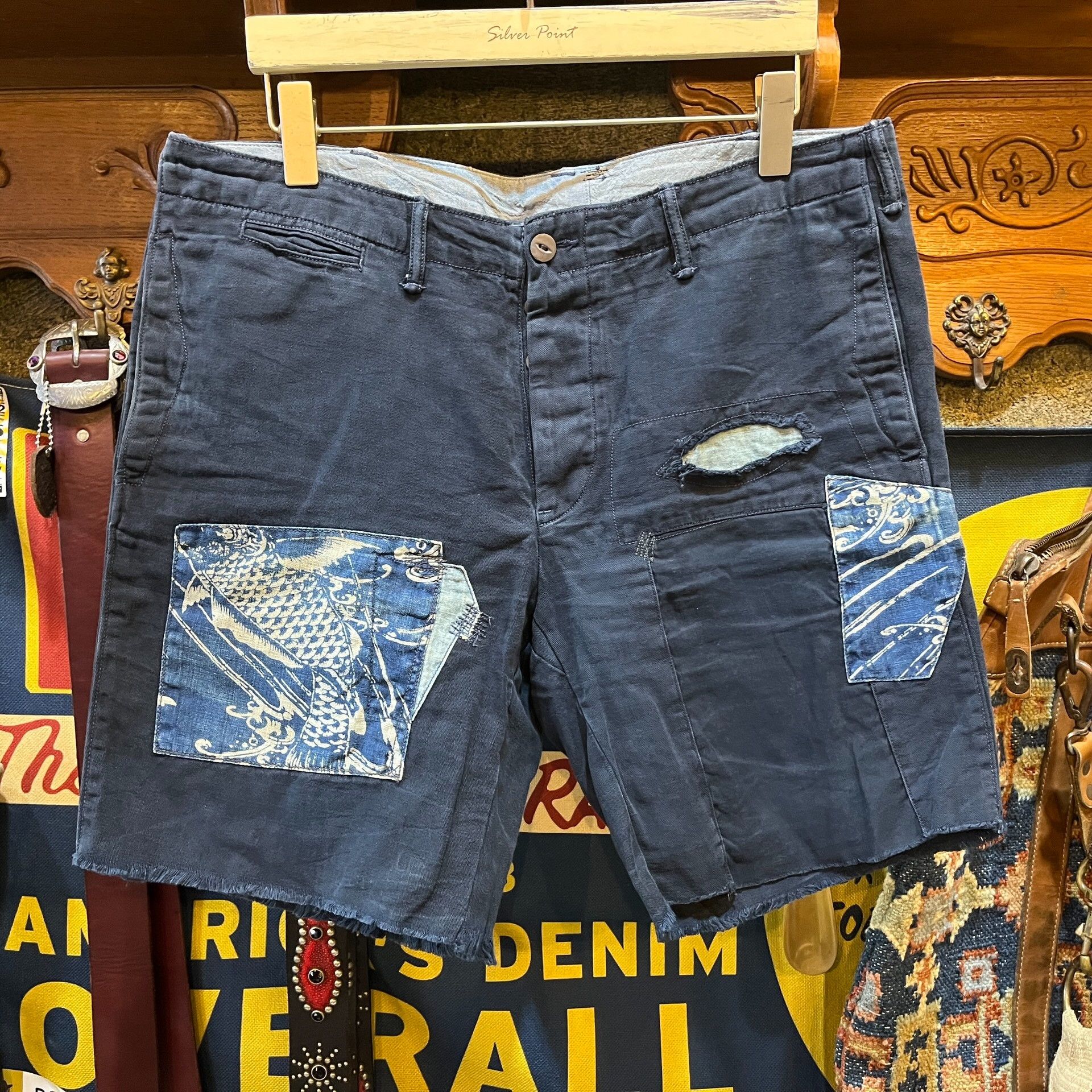 RRL Ralph Lauren RRL Double RL Ralph Lauren Patchwork Shorts Size US 34 / EU 50 - 1 Thumbnail