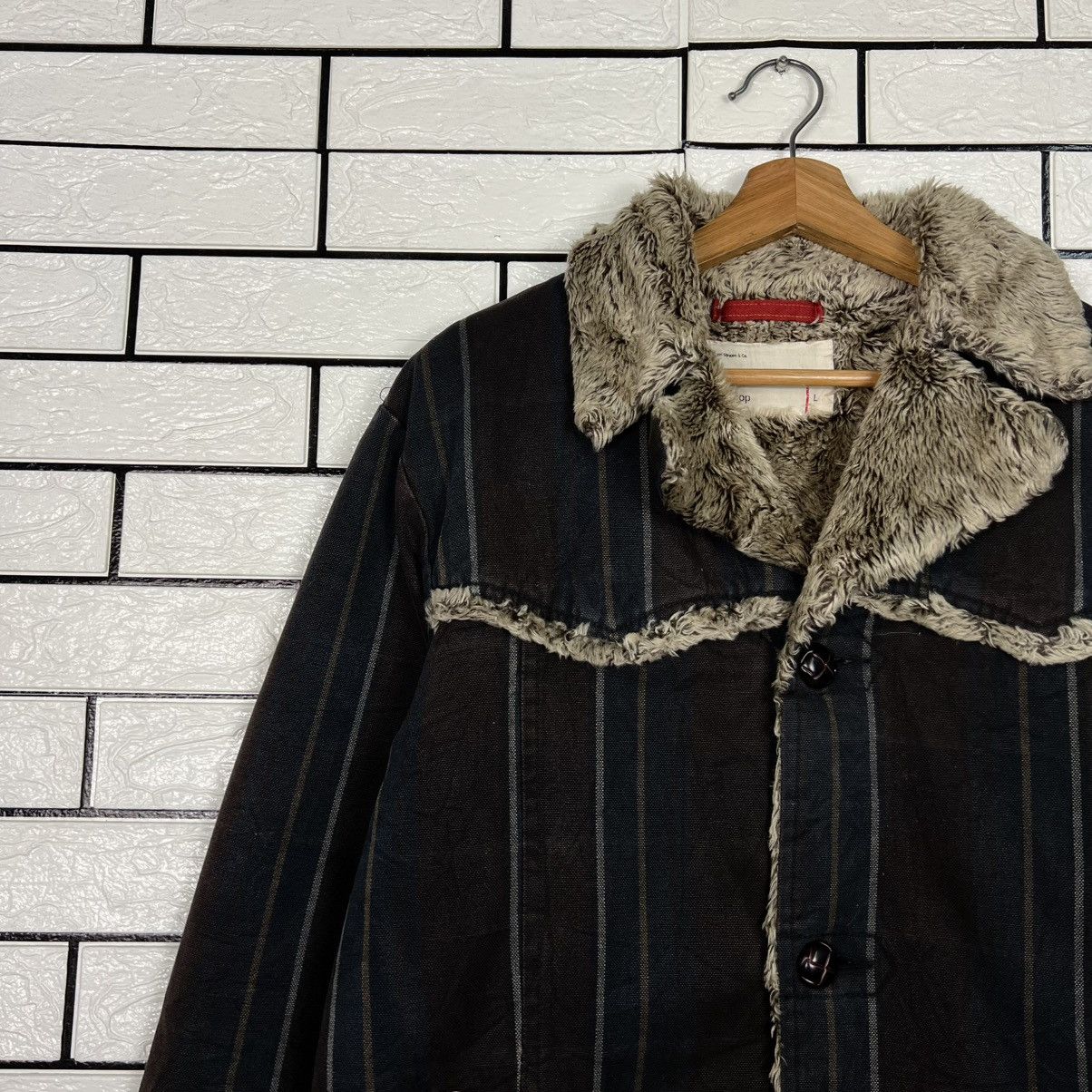 Levi's LEVIS REDLOOP Sherpa Lined Striped Jacket #4131-C188 Size US L / EU 52-54 / 3 - 3 Thumbnail