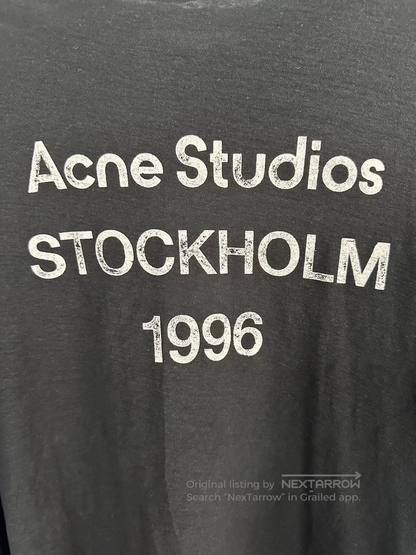Acne Studios Acne Studios 1996 Black Short Sleeve T. Size US XL / EU 56 / 4 - 3 Thumbnail