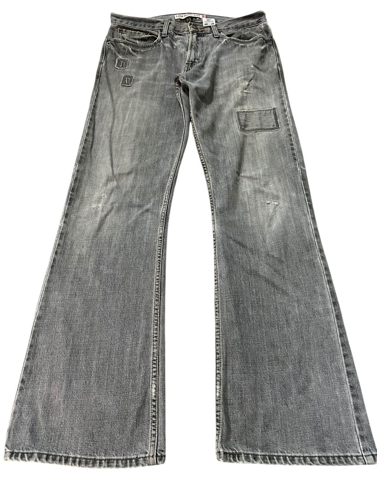Vintage Levi’s 527 Boot Cut Faded Distressed Jean