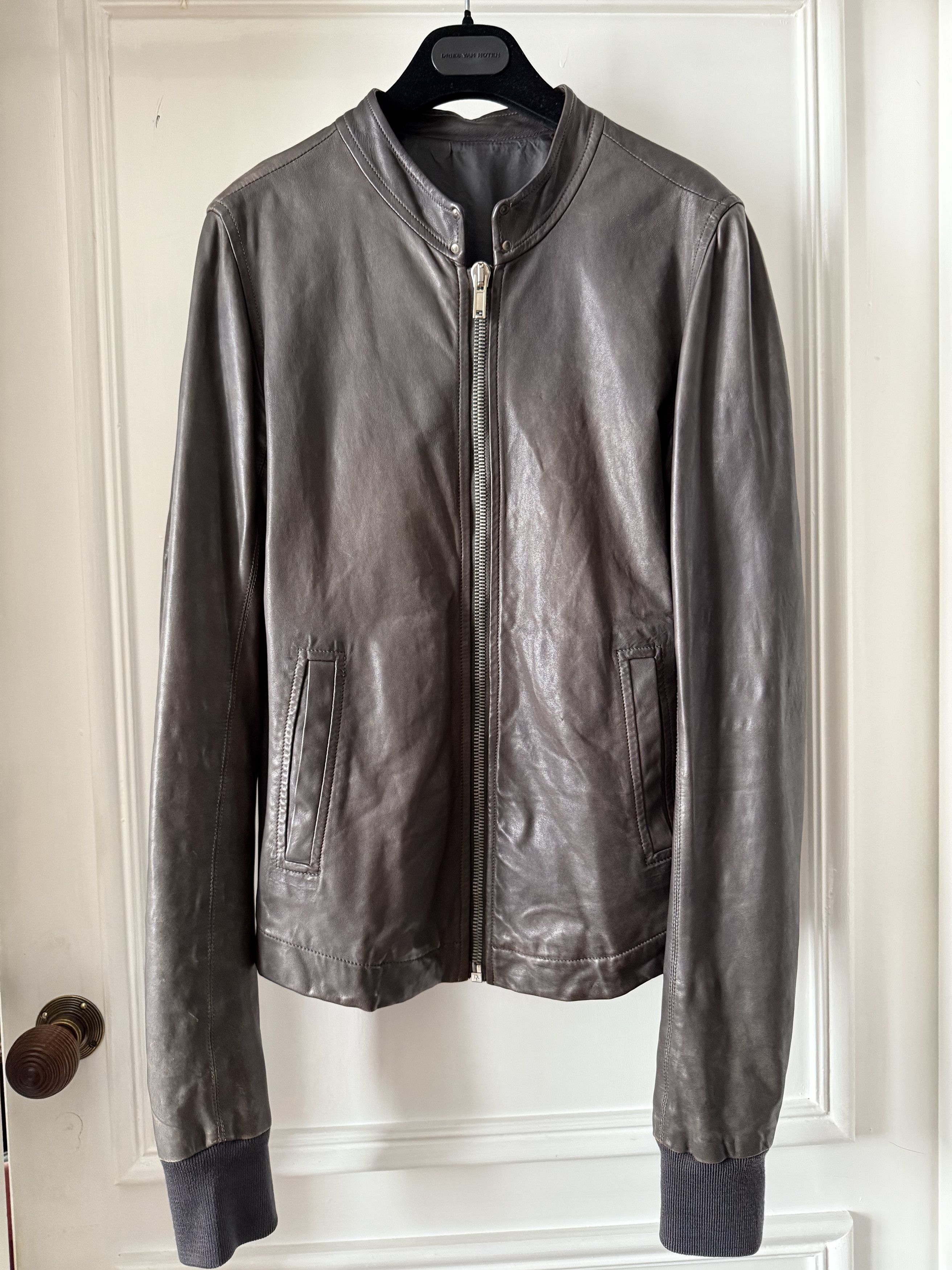 Rick Owens Rick Owens leather jacket -VINTAGE LOOK Size US S / EU 44-46 / 1 - 9 Thumbnail