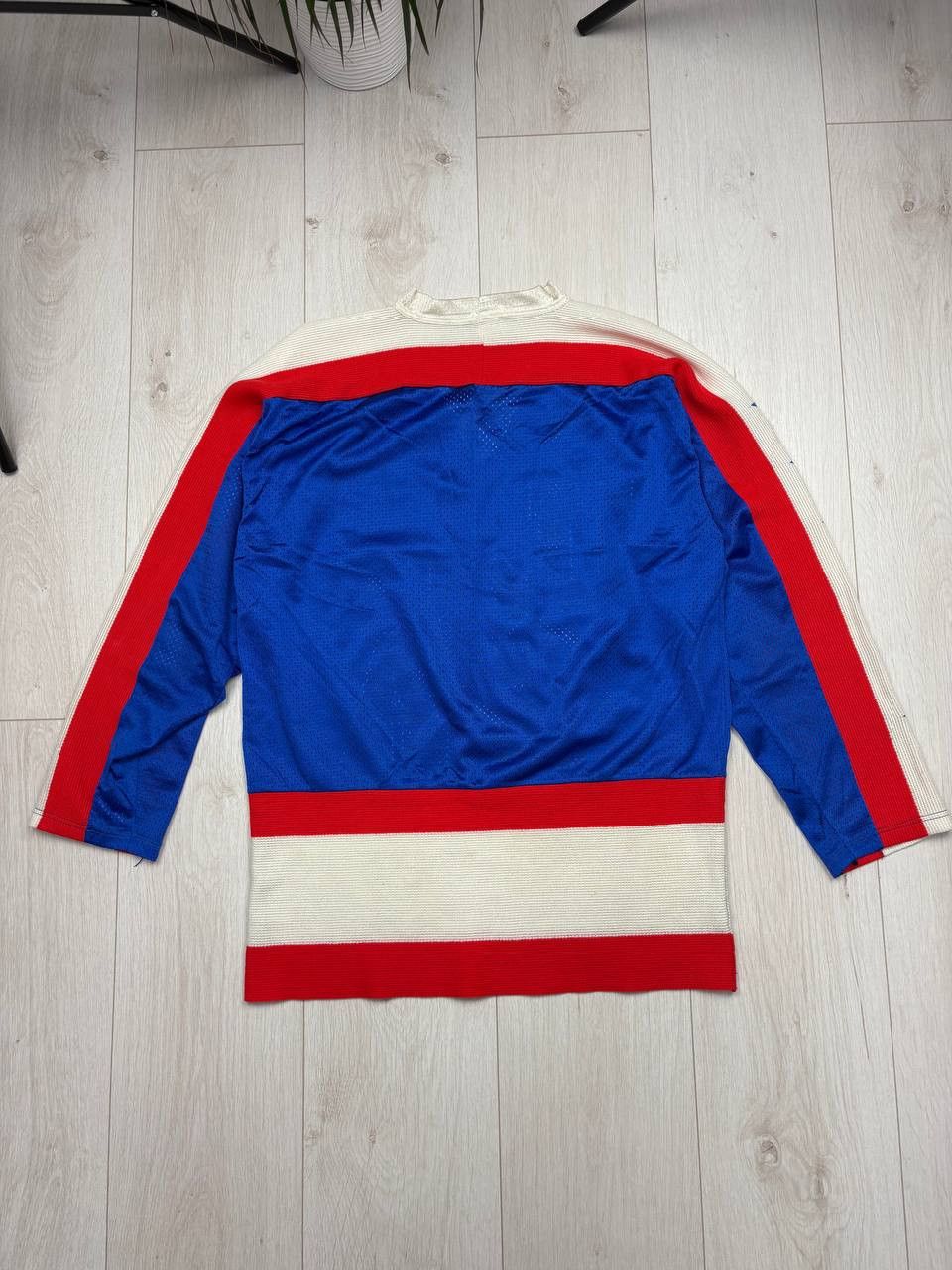 NHL Vintage 1970’s USA Hockey Jersey Small made in ITALY Size US S / EU 44-46 / 1 - 9 Thumbnail