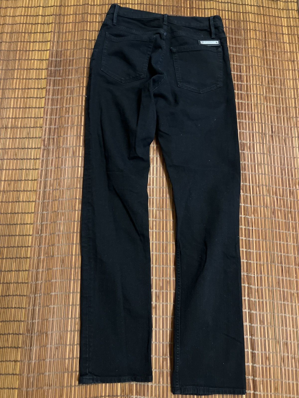 Burberry Burberry Brit black vintage slim straight leg denim jeans Size 29" - 4 Thumbnail