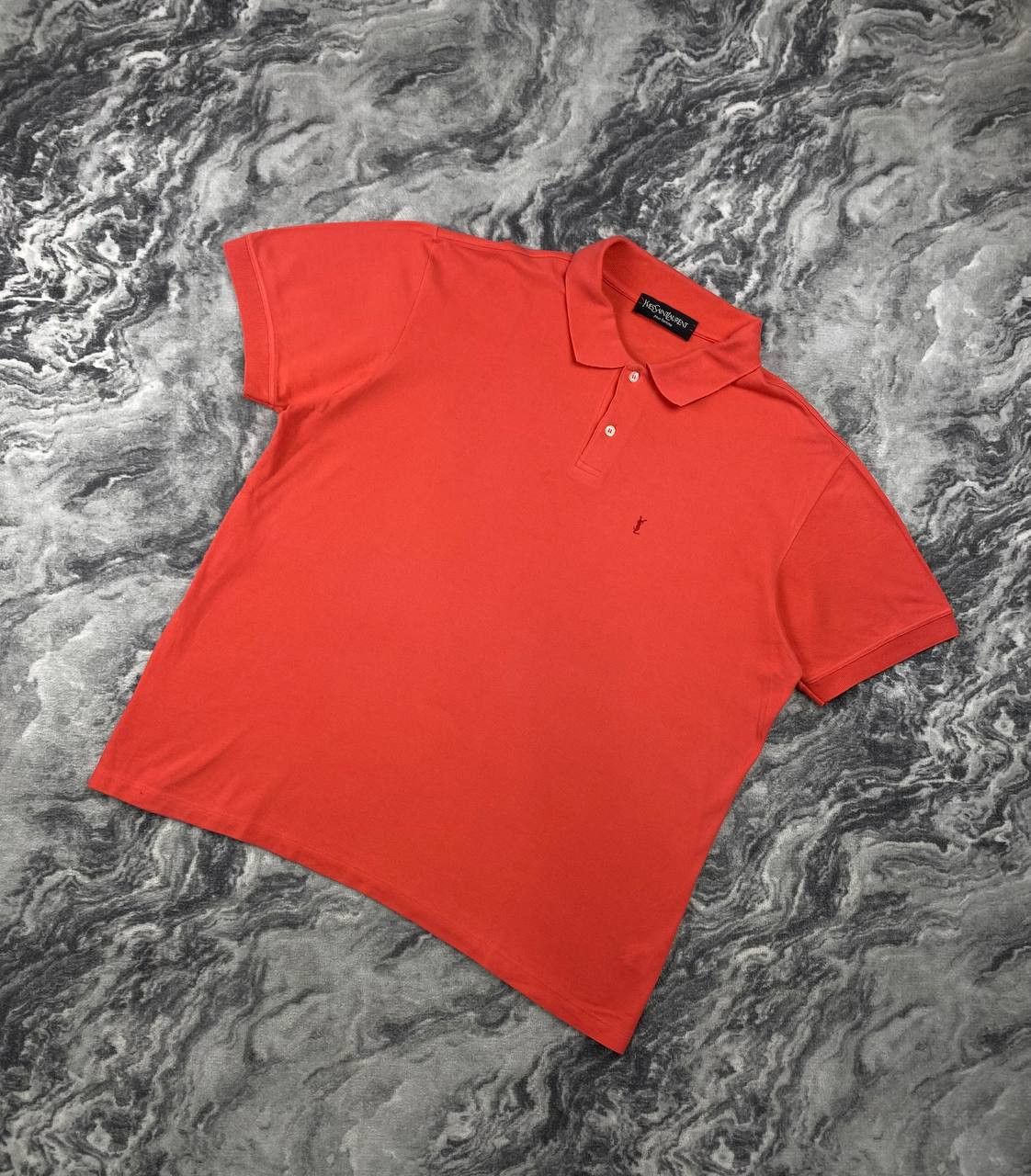 Yves Saint Laurent Vintage Yves Saint Laurent Polo Shirt YSL Men Size 2XL Red Size US XXL / EU 58 / 5 - 1 Thumbnail