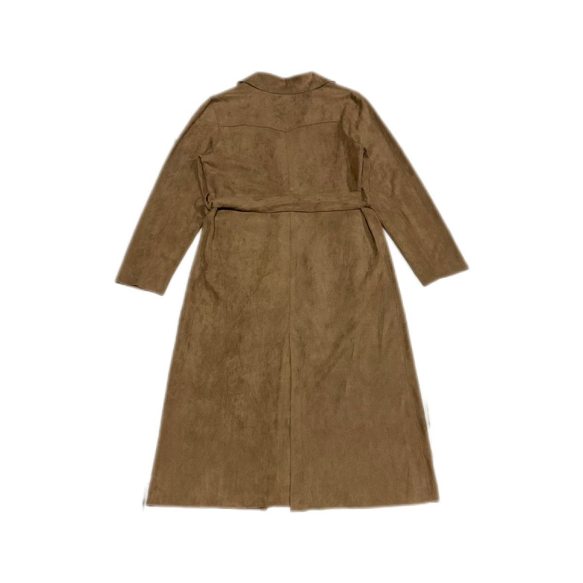 Hysteric Glamour × If Six Was Nine × Japanese Brand 🔥Y2K Archived Natural Vintage GOA Bondage Suede Long Coat Size US M / EU 48-50 / 2 - 4 Thumbnail