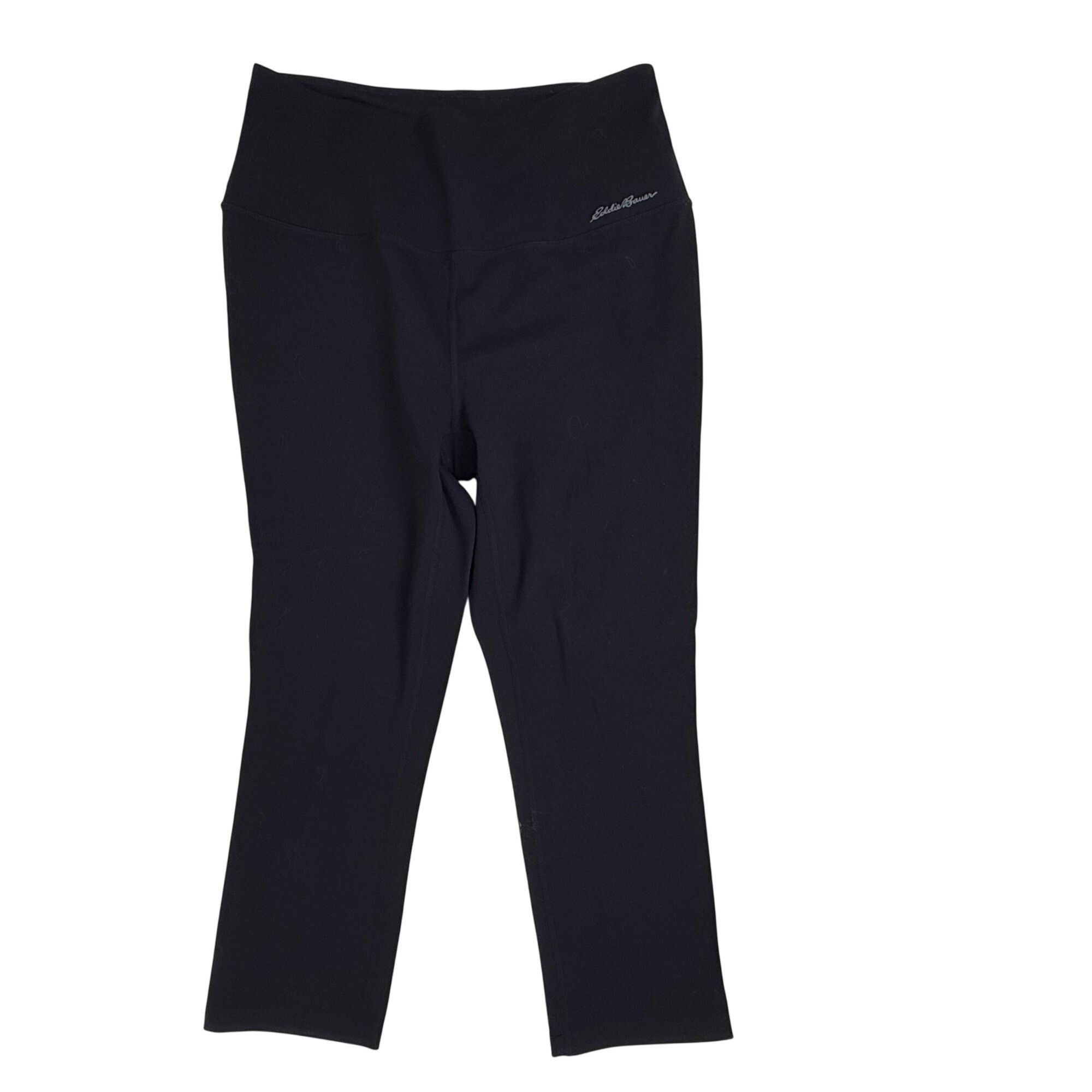 Eddie Bauer Eddie Bauer Crop Athletic Active Leggings Black Size M Size 26" / US 2 / IT 38 - 1 Thumbnail