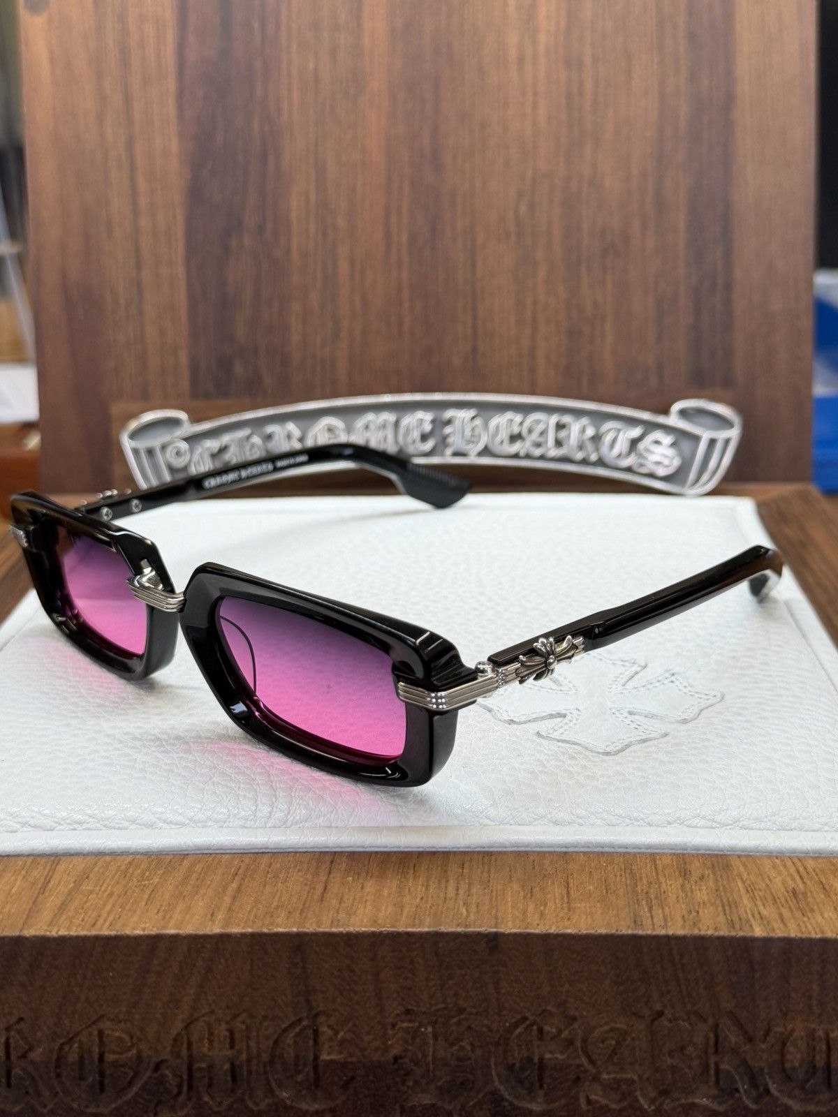 Chrome Hearts Chrome Hearts ASSTRAVAGANT Sunglasses Size ONE SIZE - 1 Thumbnail