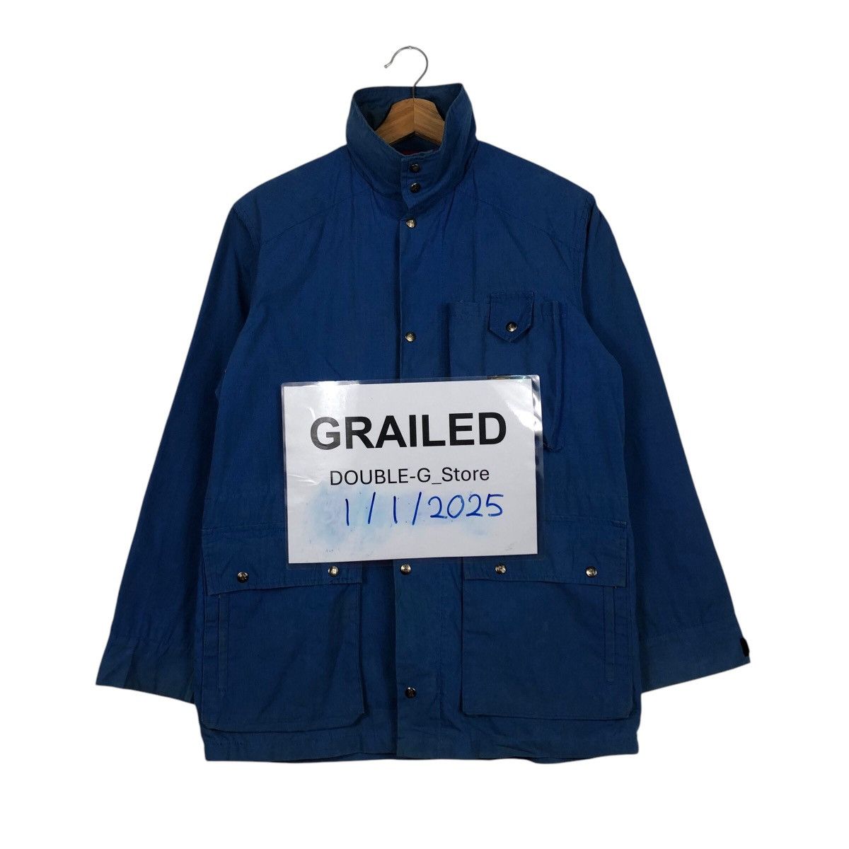 Japanese Brand × Vintage 📌Vintage Chore Worker Jacket Asics Made in Japan Size US M / EU 48-50 / 2 - 1 Thumbnail