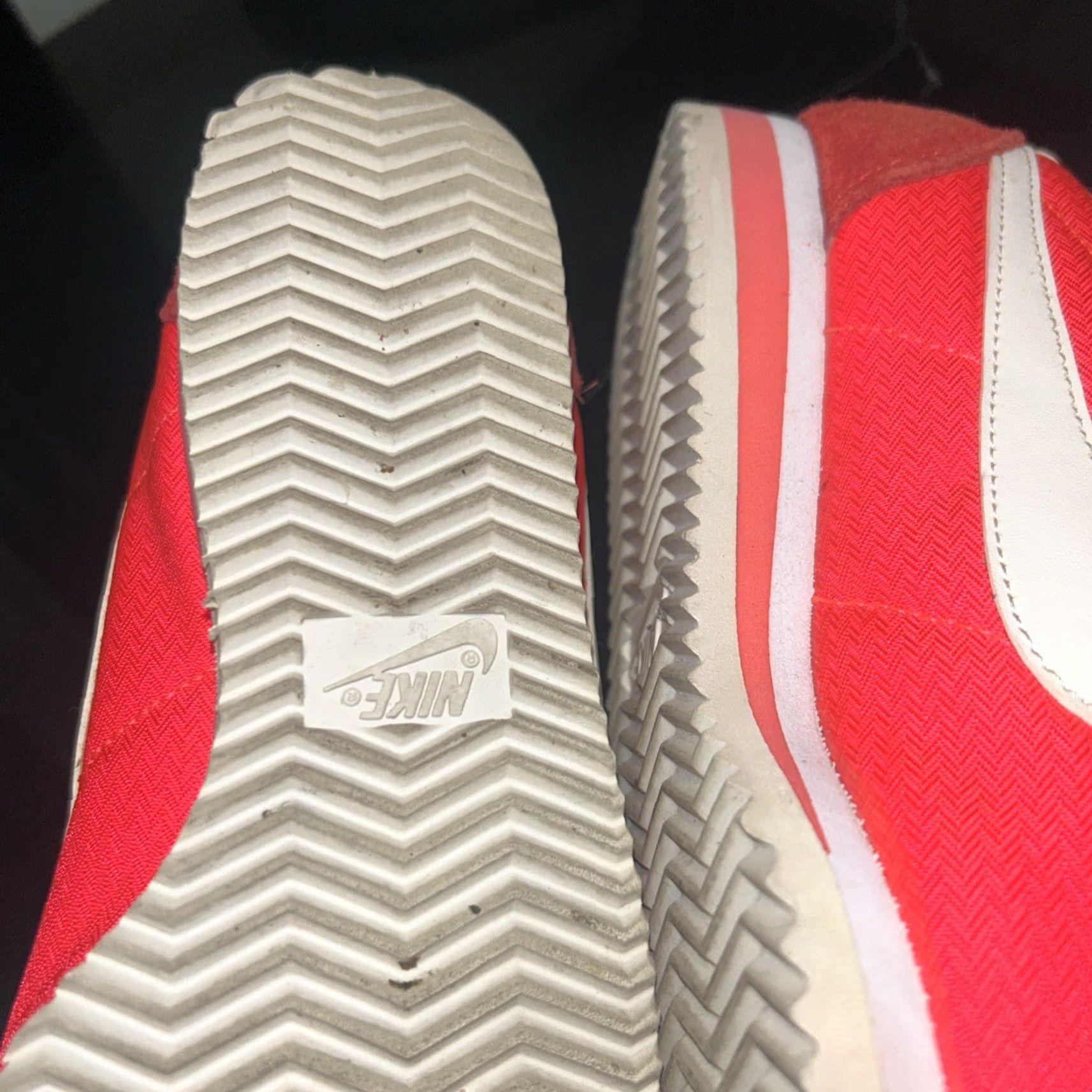 Nike Nike Women’s Classic Cortez Sneaker 749864-810 Nylon Neon Orange Pink Low Top Lace Up Athletic Shoes Women US 8/UK 5/Shoes 2016 Size US 5 / IT 35 - 7 Thumbnail