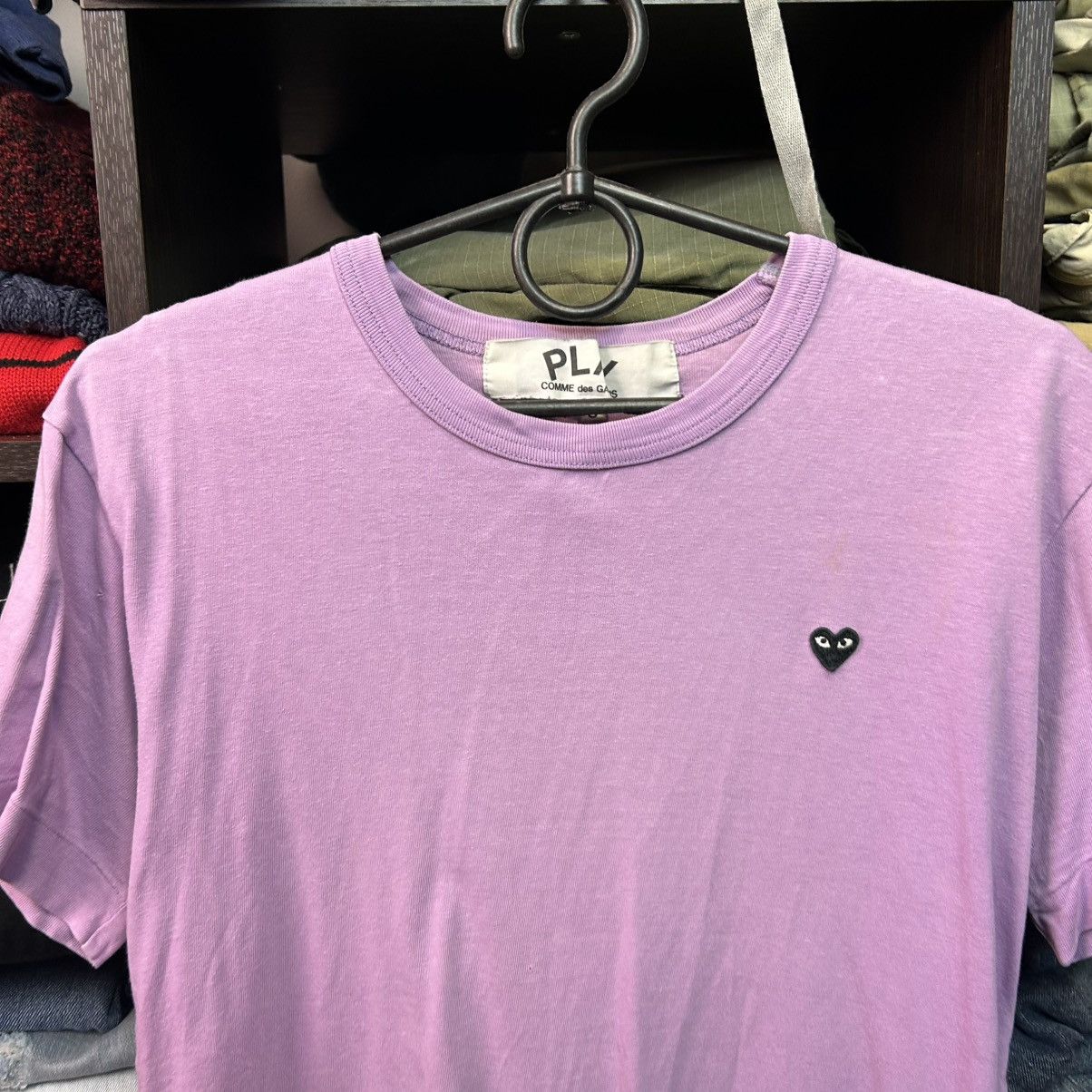 Comme des Garcons PLAY Luxury Play Comme Des Garcons small logo drsigner tee size S Size S / US 4 / IT 40 - 2 Thumbnail