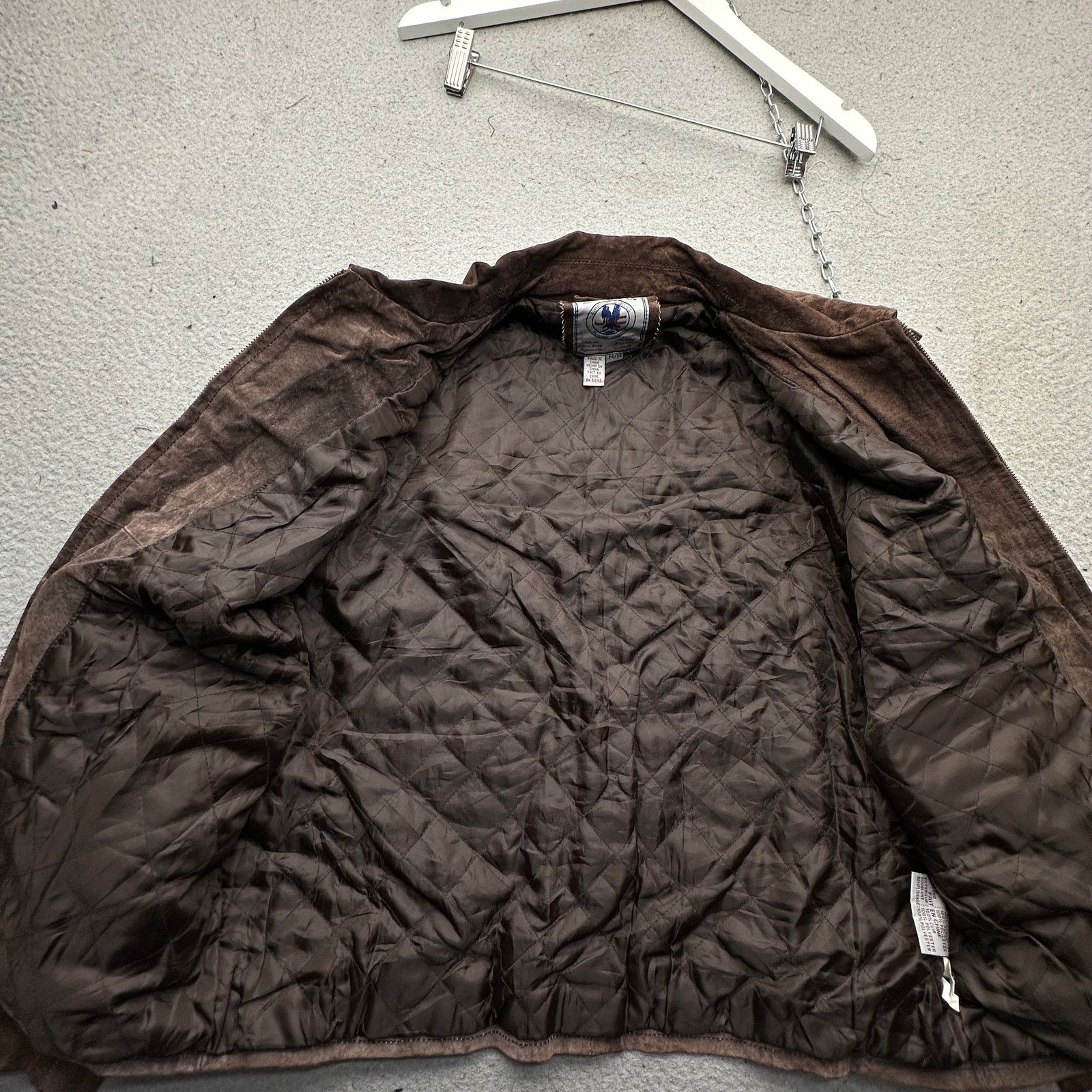 Other Vintage JLC Bomber Suede Leather Jacket Mens Medium Size US M / EU 48-50 / 2 - 9 Thumbnail