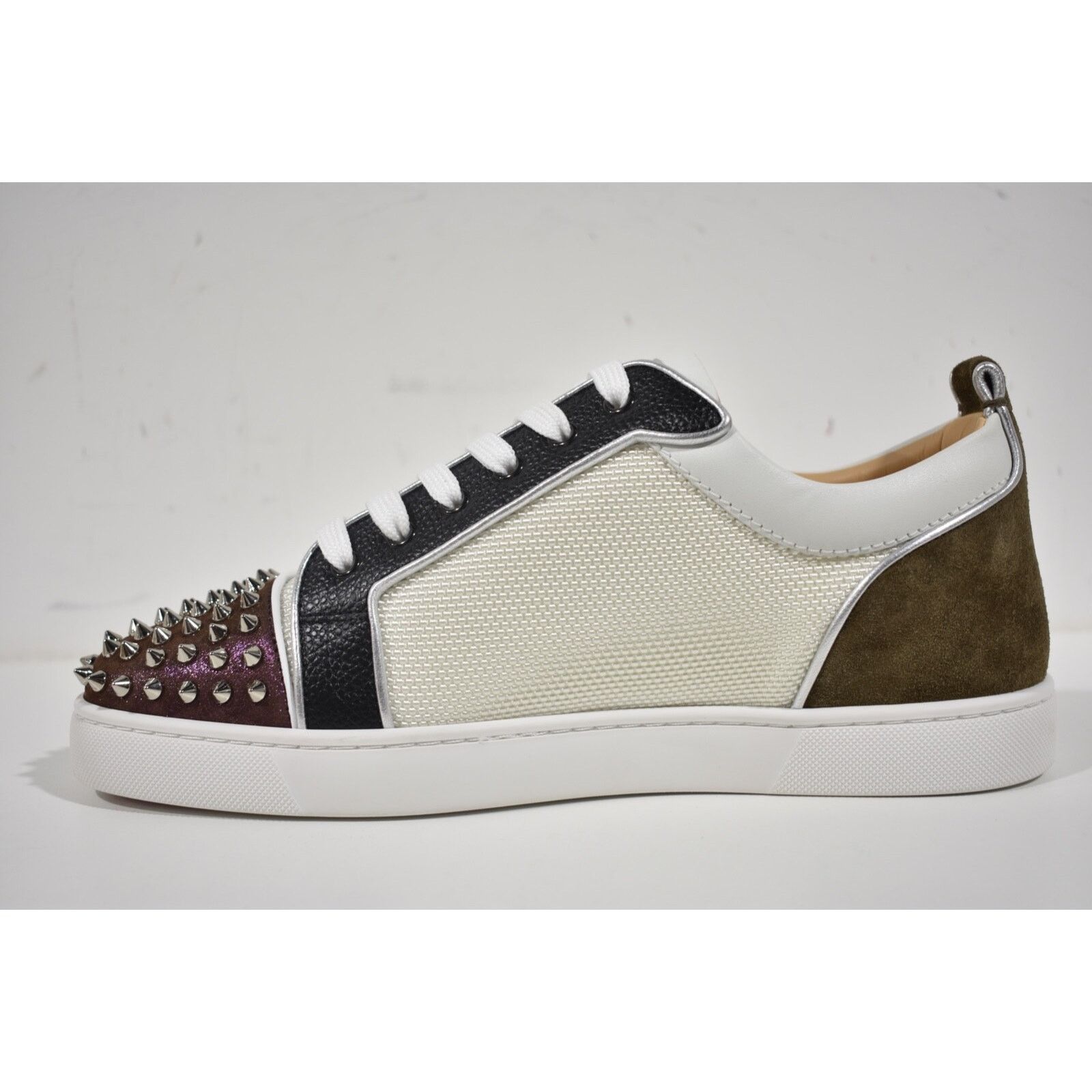 Christian Louboutin Christian Louboutin Louis Junior Spikes Low Top Sneakers Size US 11 / EU 44 - 8 Thumbnail