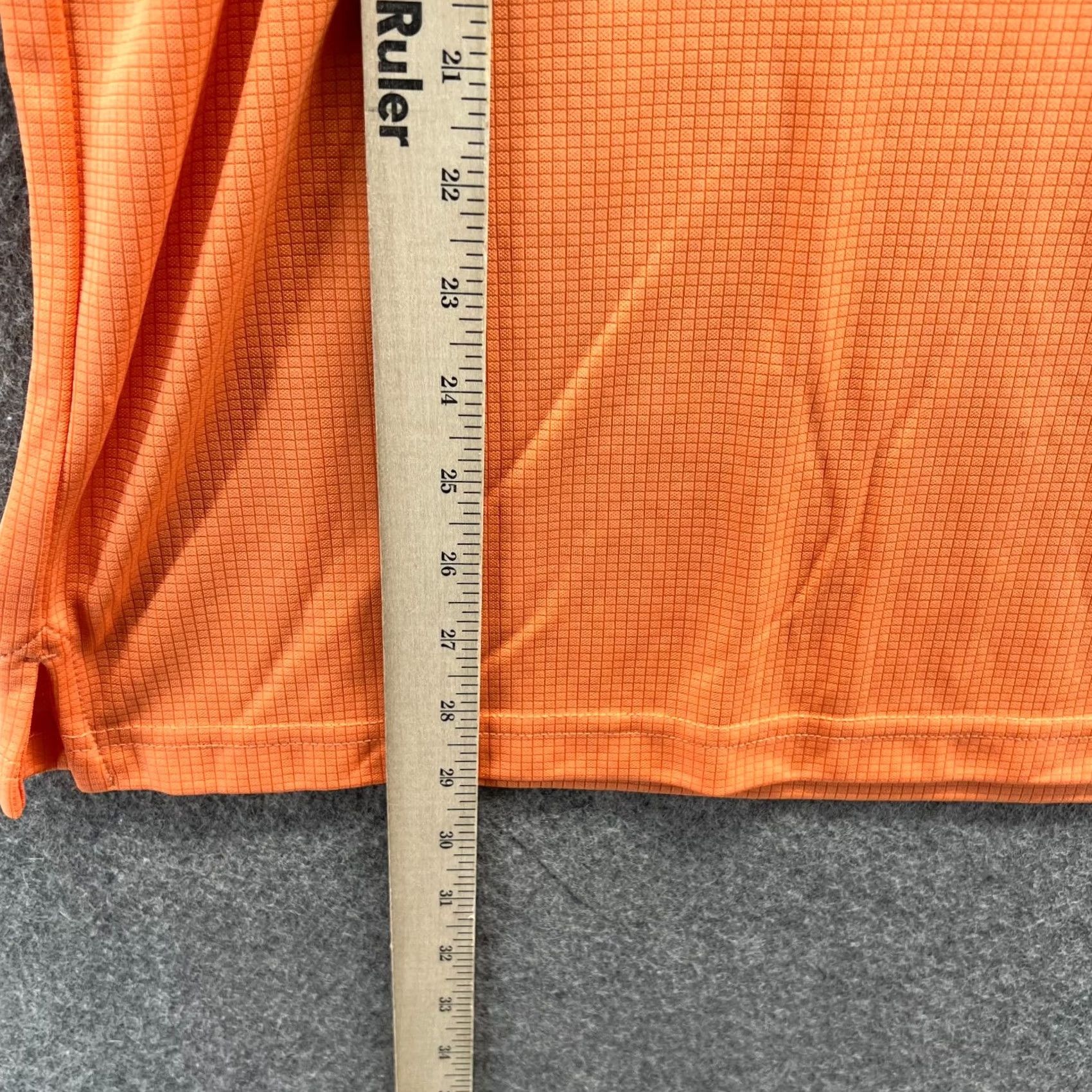 Izod IZOD Polo Shirt Men Large Orange Athletic Polyester Golf Golfer Performance Shirt Size US L / EU 52-54 / 3 - 6 Thumbnail