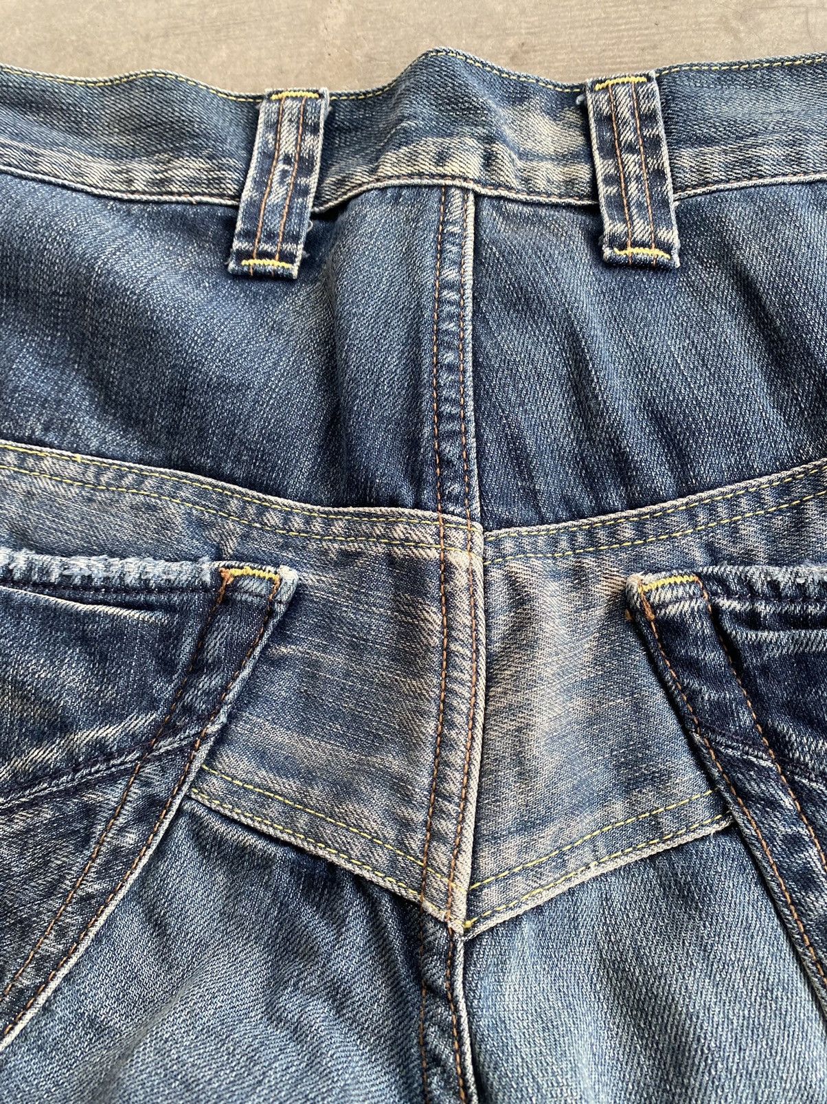 Evisu × Momotaro Jeans × Pepe Jeans Baggy Jeans Pepe London Wash Blue p112 Size US 32 / EU 48 - 9 Thumbnail