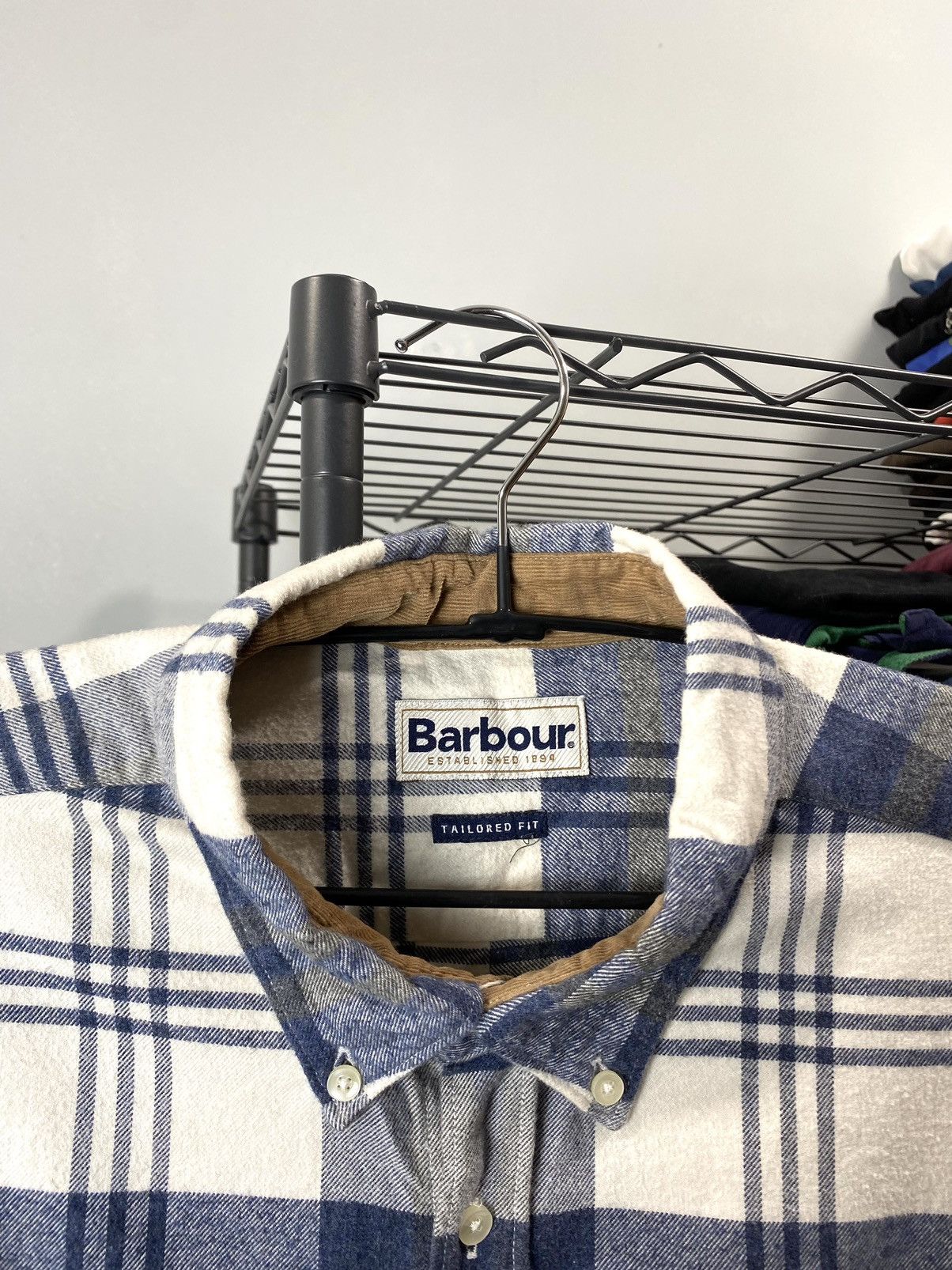 Barbour Vintage Barbour Flannel Shirt Plaid Checkered Size US XL / EU 56 / 4 - 4 Thumbnail