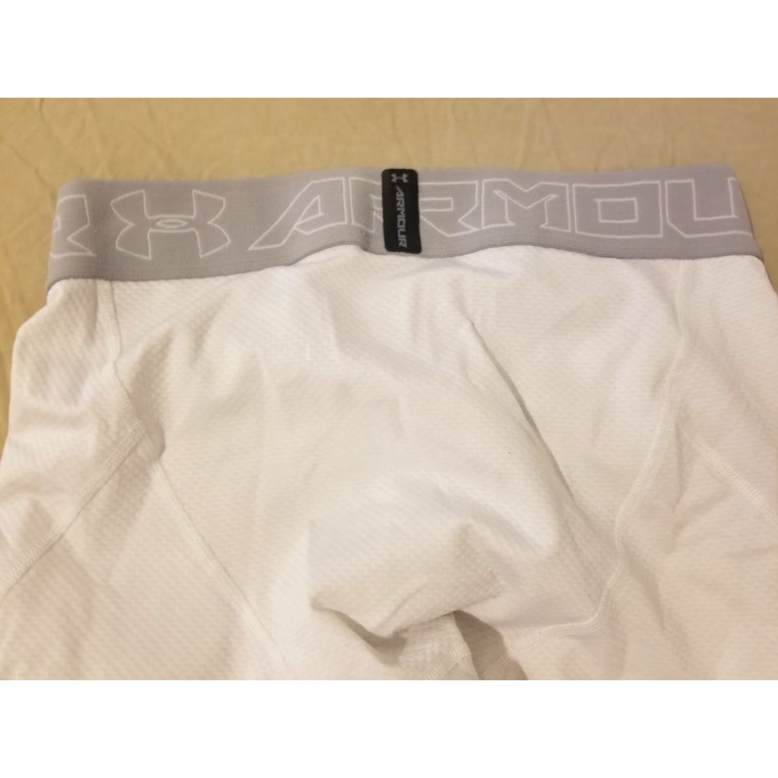 Under Armour Under Armour Pants Mens Athletic White L Large Sweatpants Regular Size Medium Small Size US 33 - 3 Thumbnail