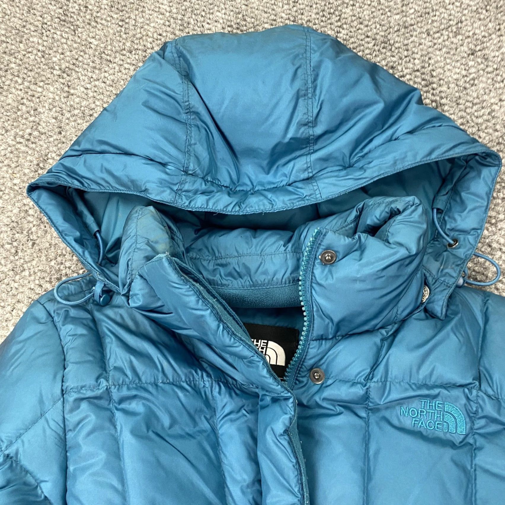 The North Face The North Face Coat Womens XS Blue Hooded Down Puffer Long 550 Fill RDS Parka Size XS / US 0-2 / IT 36-38 - 5 Thumbnail