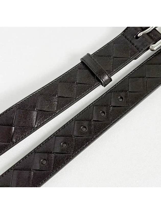 Bottega Veneta o1bcso1str0824 Size : 85 / Intrecciato Double Buckle Belt Size 32 - 4 Thumbnail
