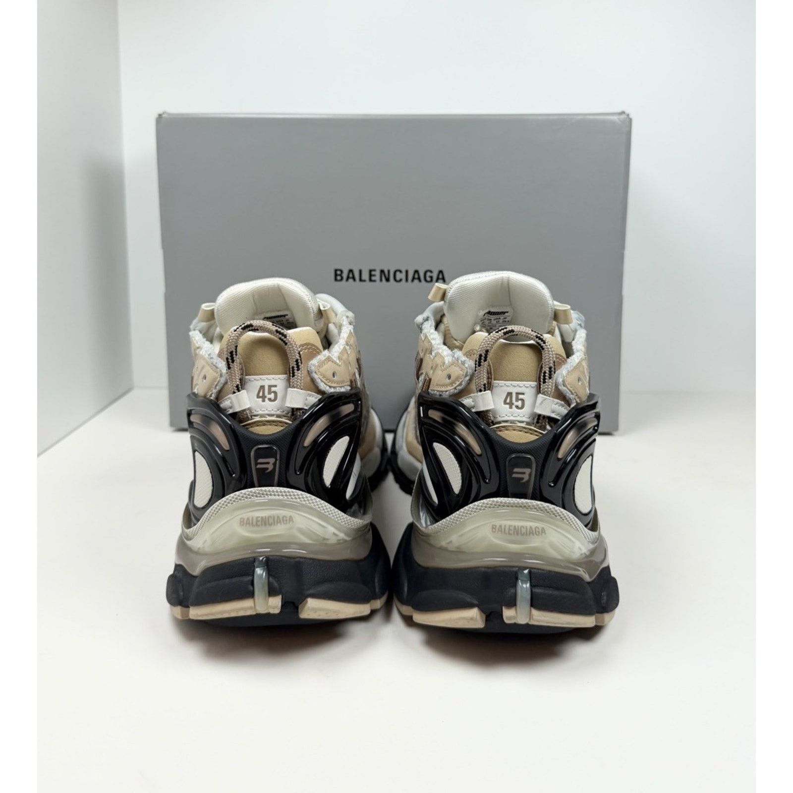 Balenciaga Size 45EU/12US - Balenciaga Runner Beige NEW Size US 12 / EU 45 - 4 Thumbnail