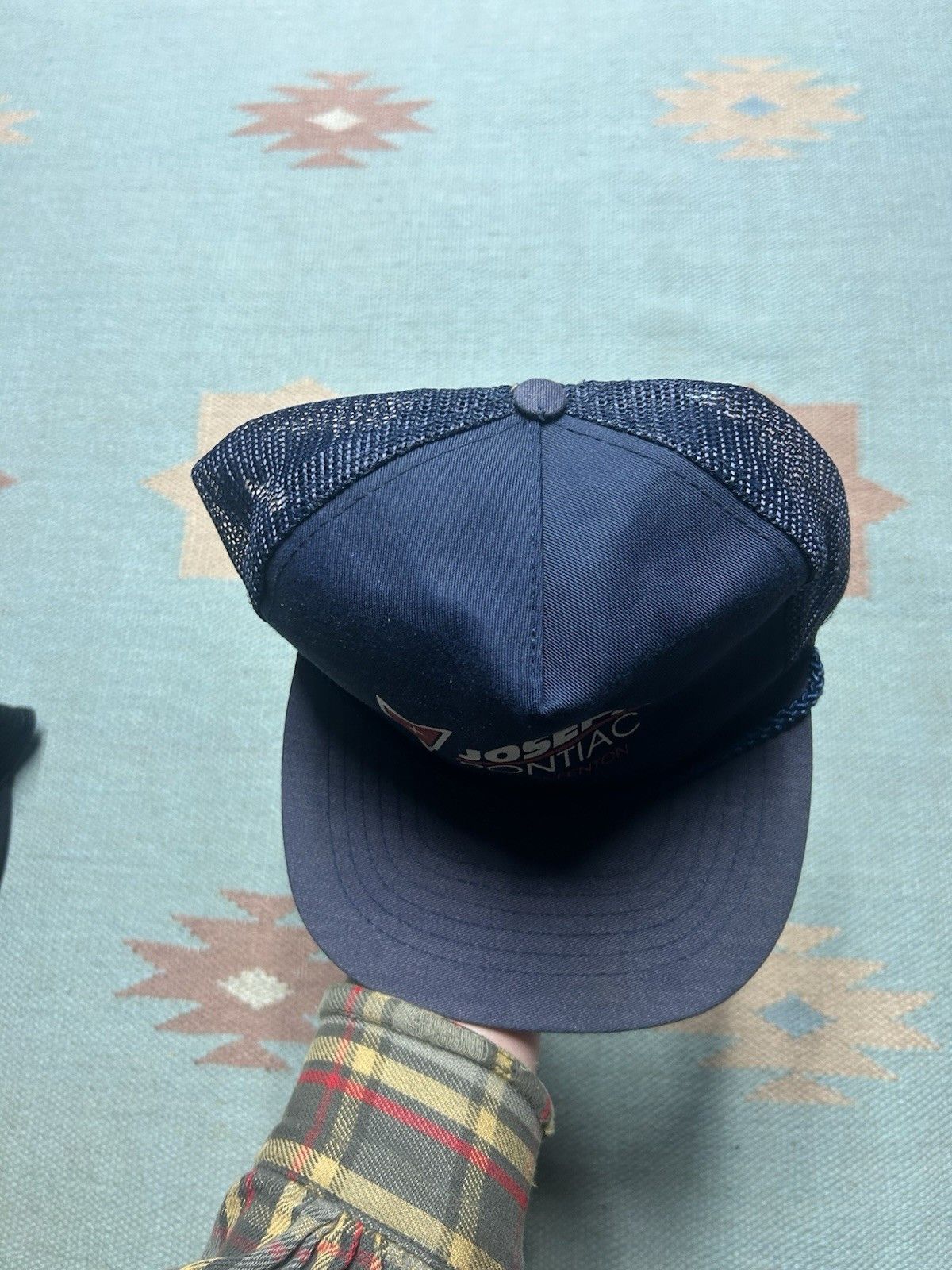 Vintage Vintage trucker hat Joseph Pontiac Michigan faded snapback Size ONE SIZE - 3 Thumbnail