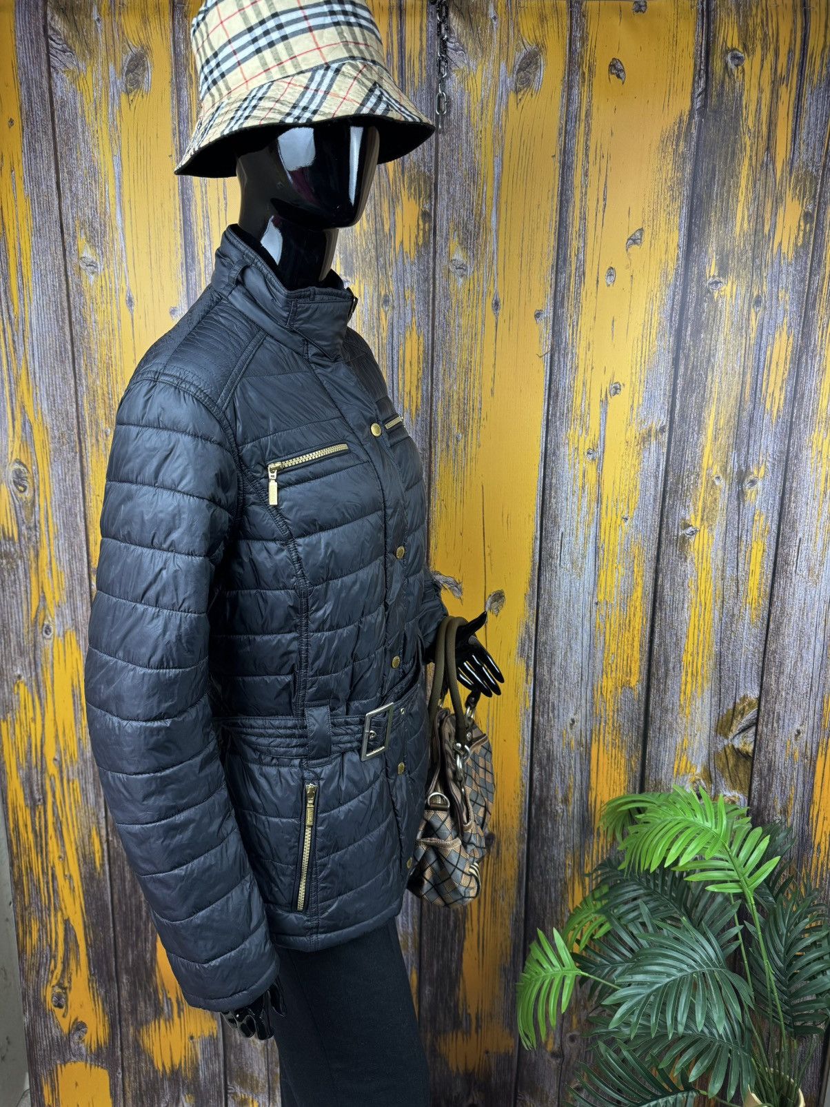 Barbour Barbour International Fibre Down Jacket Bomber England 🏴󠁧󠁢󠁥󠁮󠁧󠁿 Size L / US 10 / IT 46 - 6 Thumbnail