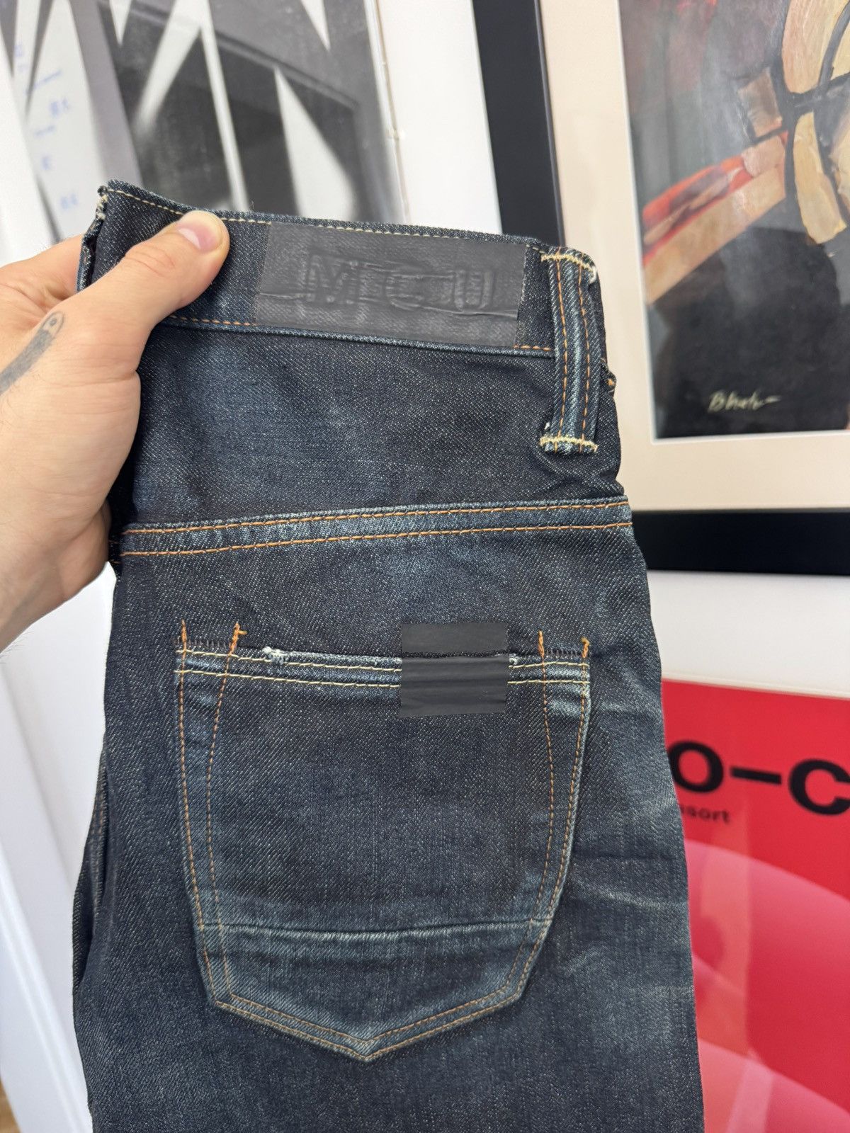 Mastercraft Union MASTERCRAFT UNION Jeans Slim Taper Raw Denim Japan Selvedge Size US 29 - 3 Thumbnail