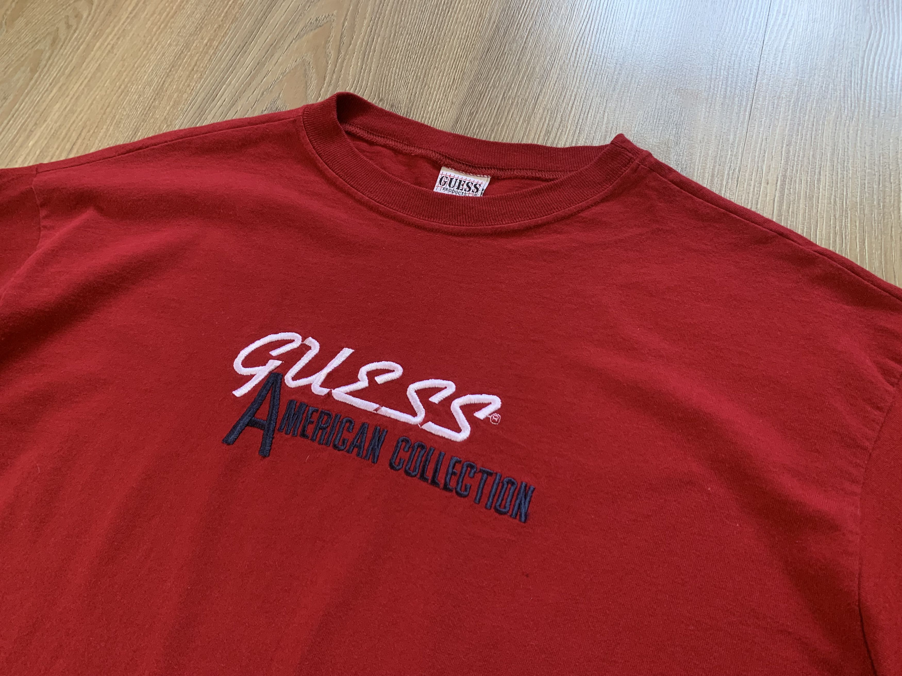 Guess Guess Vintage Embroidered Logo Long Sleeve Size US L / EU 52-54 / 3 - 4 Thumbnail