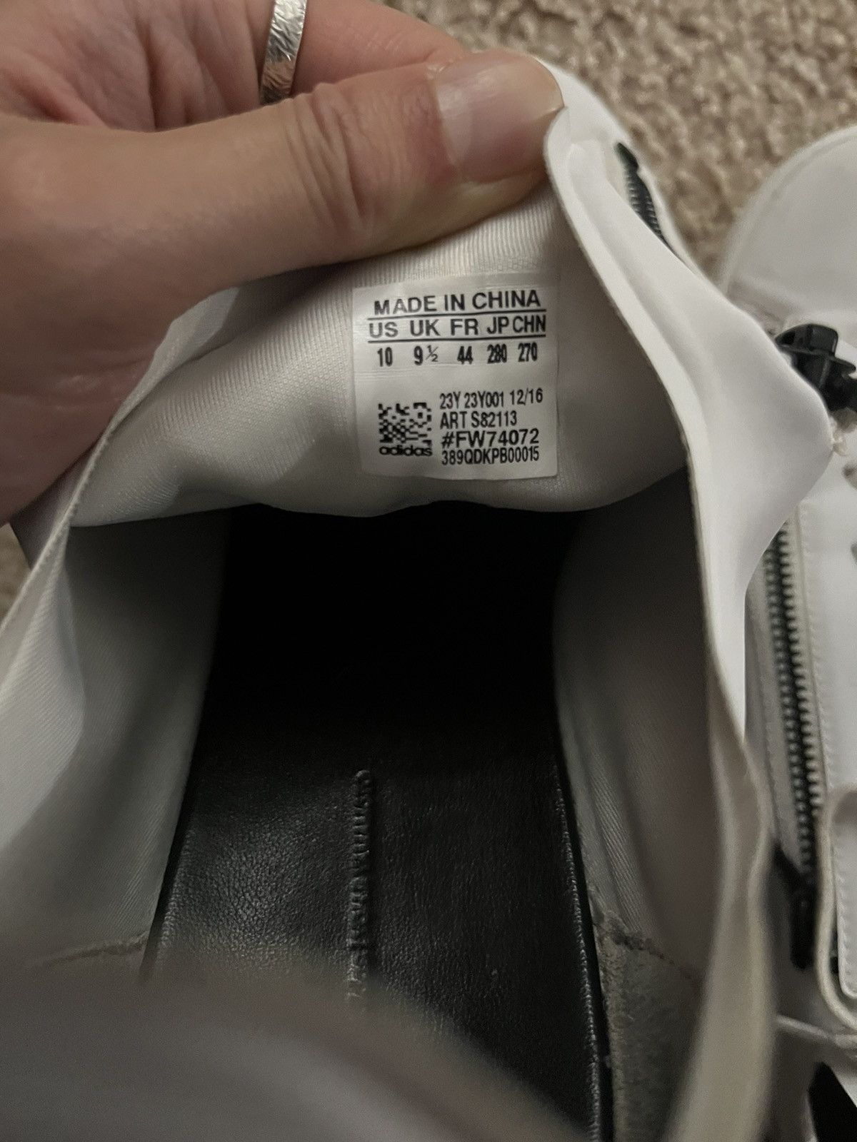 Y-3 × Yohji Yamamoto Y-3 Stan Zip Sneakers Size US 10 / EU 43 - 6 Thumbnail