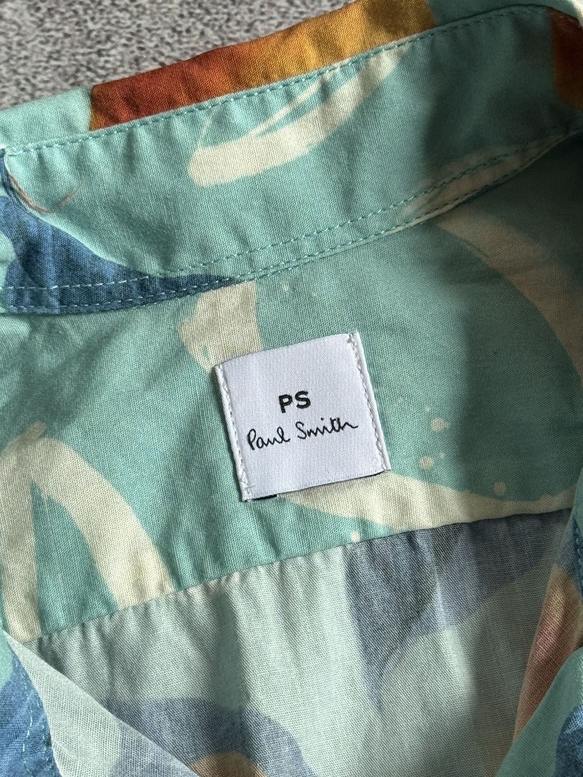 Paul Smith PS Paul Smith 36 all printed mango 🥭 shirt button up blouse Size S / US 4 / IT 40 - 9 Thumbnail