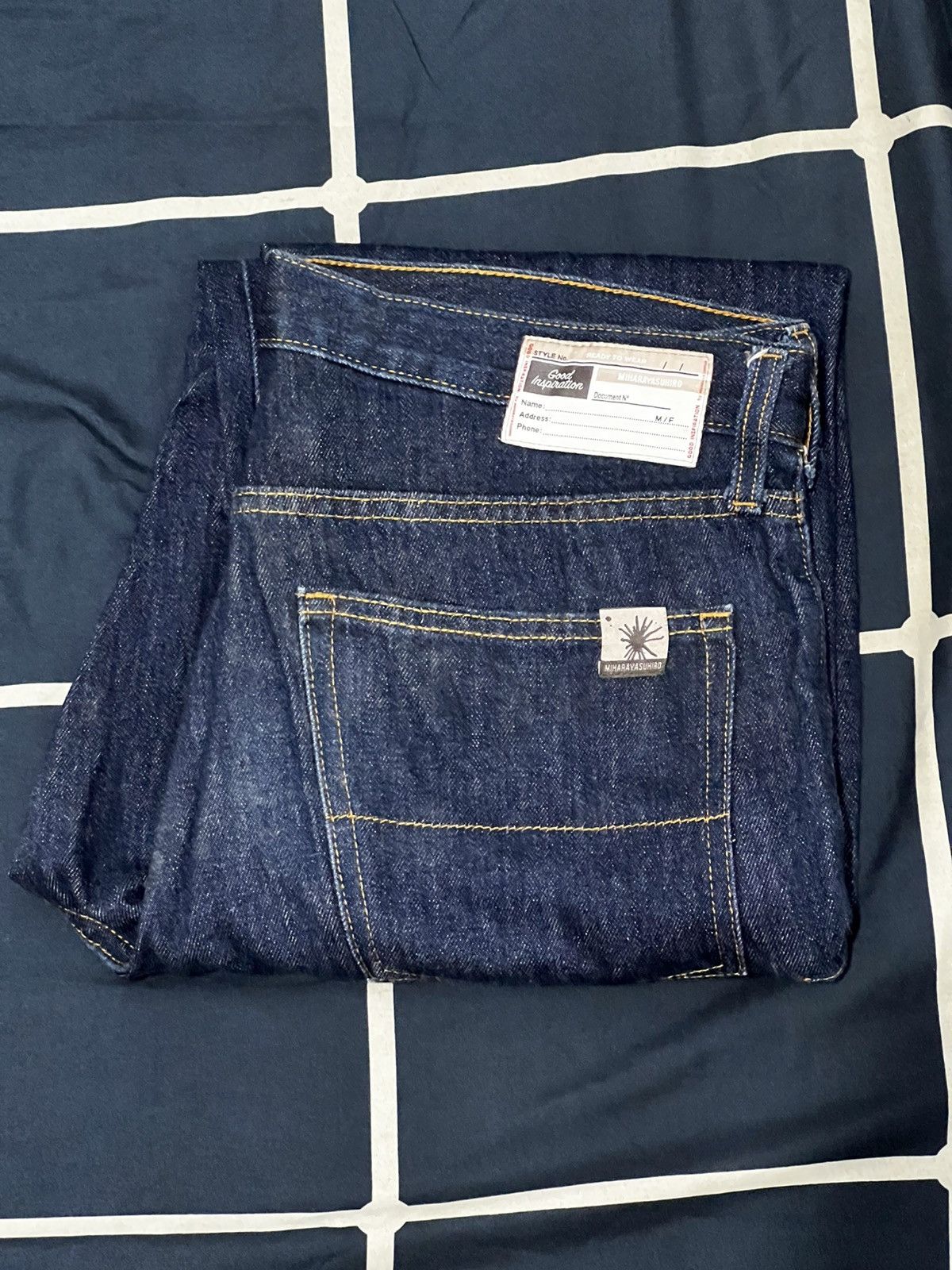 Maison MIHARA YASUHIRO Miharayasuhiro Early 00s Biker Denim | Grailed
