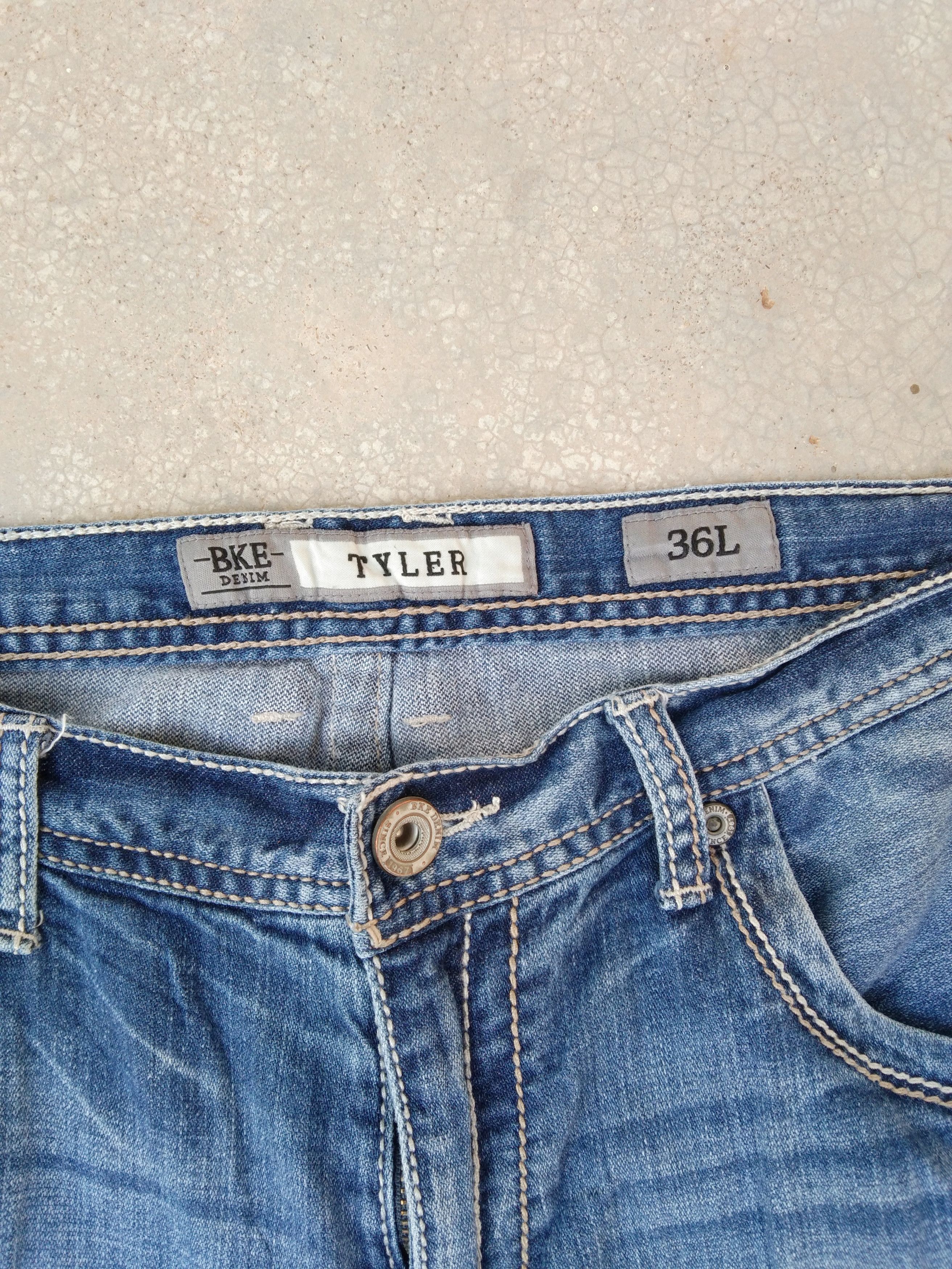 Jean Y2k Vintage Buckle BKE Denim Tyler Boot Cut Jeans 36x32 Size US 36 / EU 52 - 4 Thumbnail