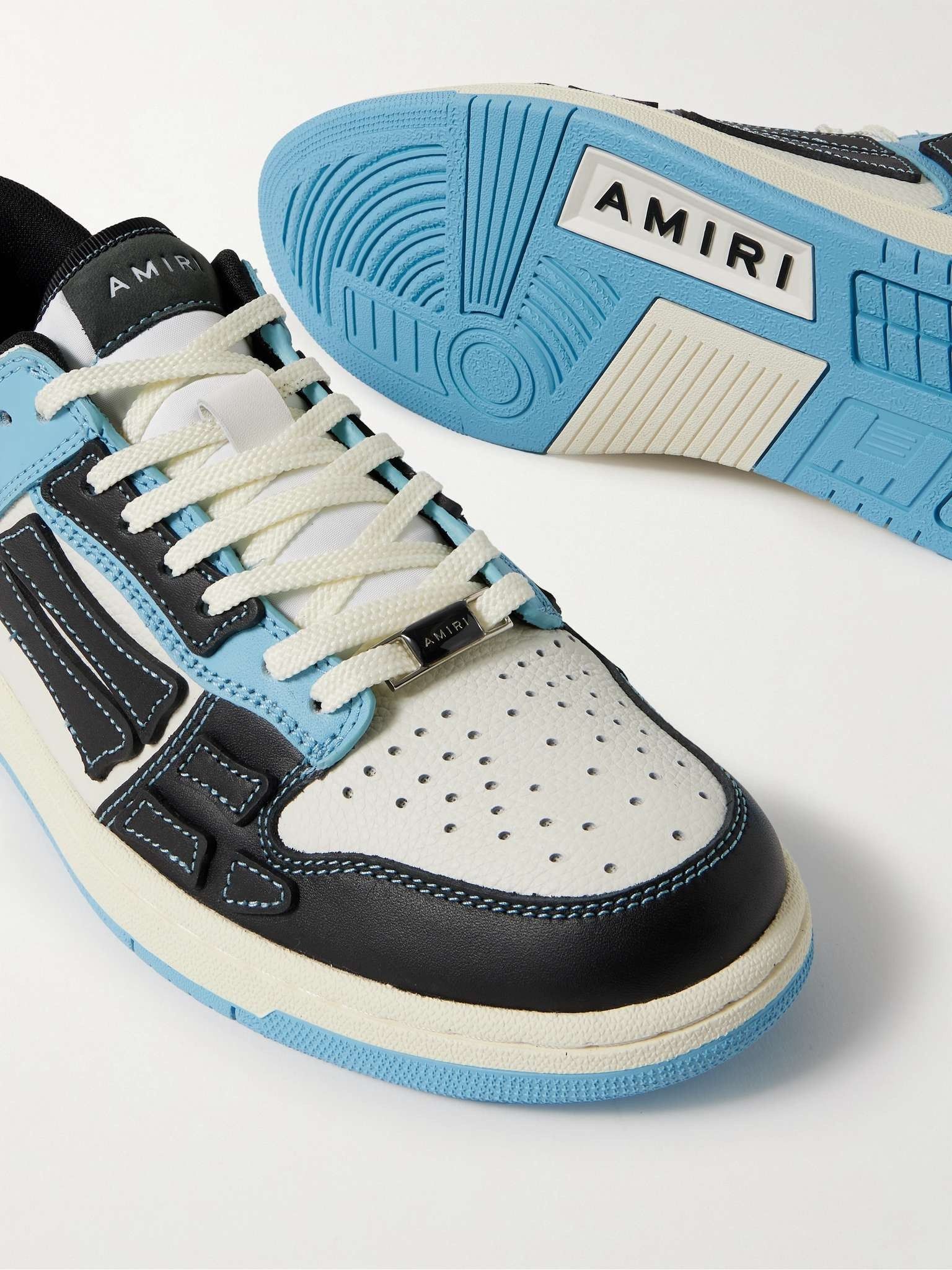 Amiri oc11z0225 Skel Low-Top Sneakers in Multicolor Size US 10 / EU 43 - 6 Thumbnail