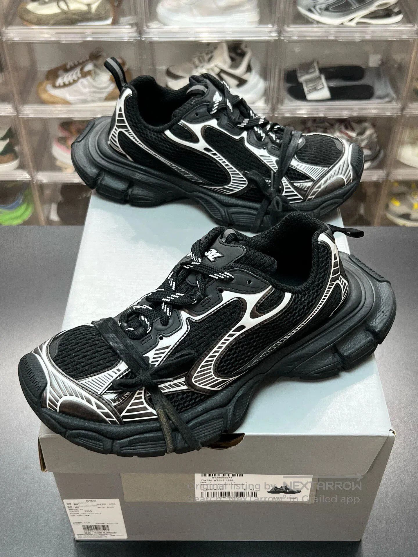 Balenciaga Balenciaga defender black sneaker size 42 | Grailed