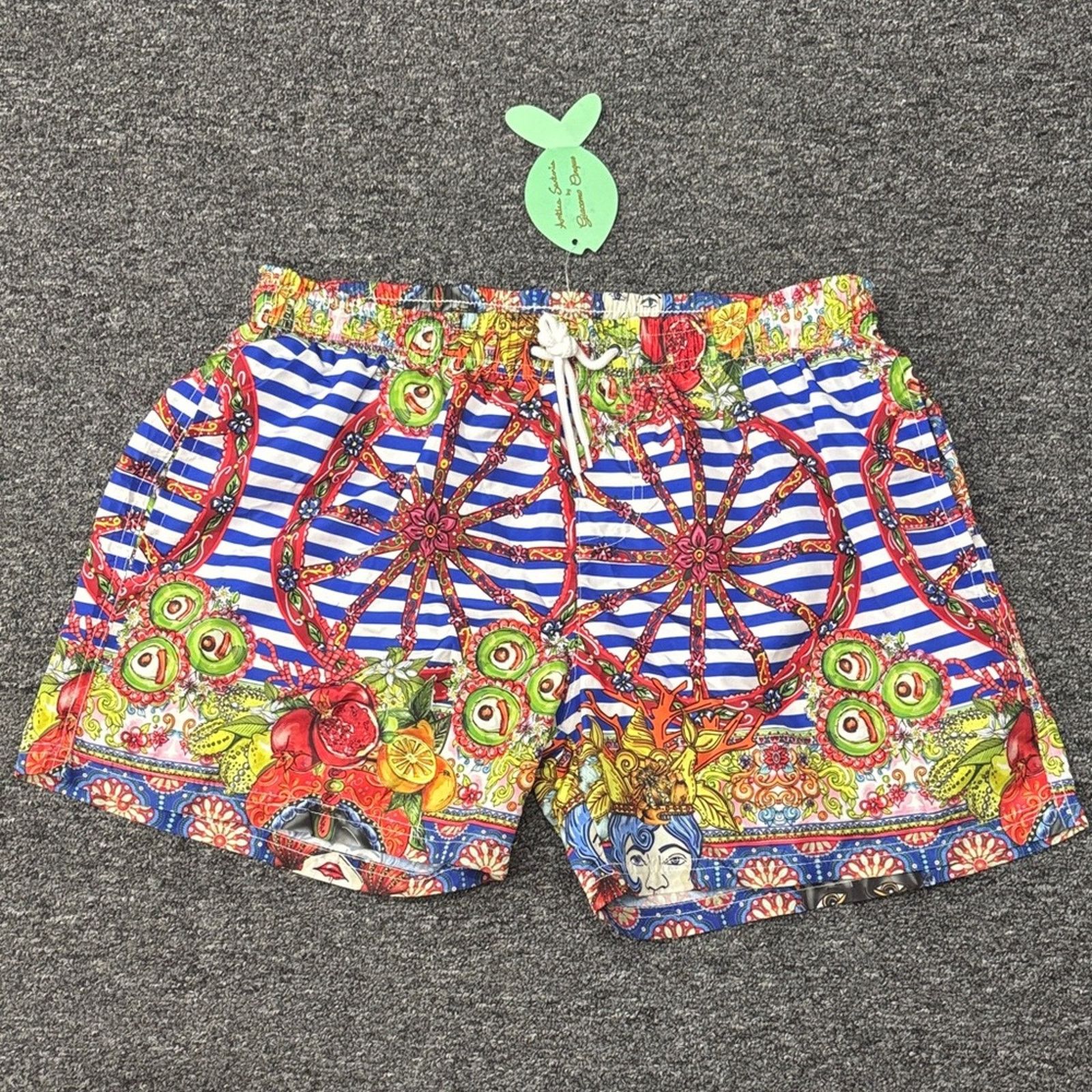 Other NWT Antica Sartoria Men's Swim Trunks with Stripes S Size US 30 / EU 46 - 1 Thumbnail