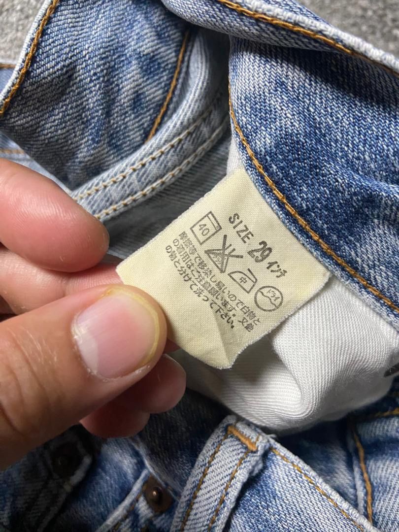 Levi's Levis Strauss Co. 505 Regular Fit Denim Jeans (155) Size US 27 - 5 Thumbnail