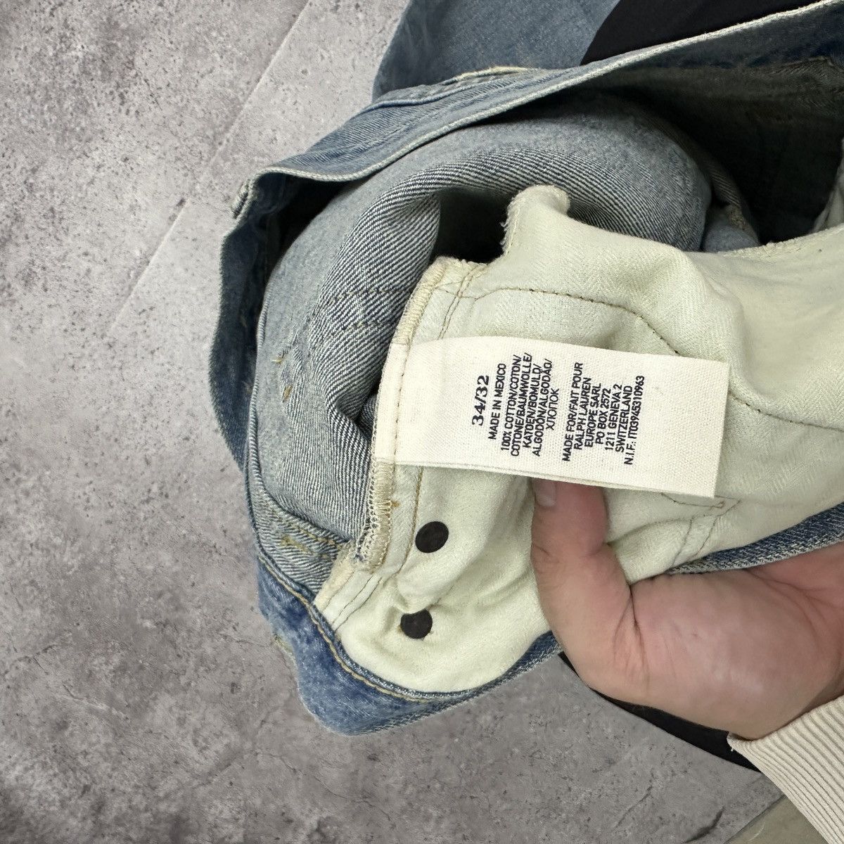 Vintage 00s Denim & Supply Ralph Lauren distressed jeans