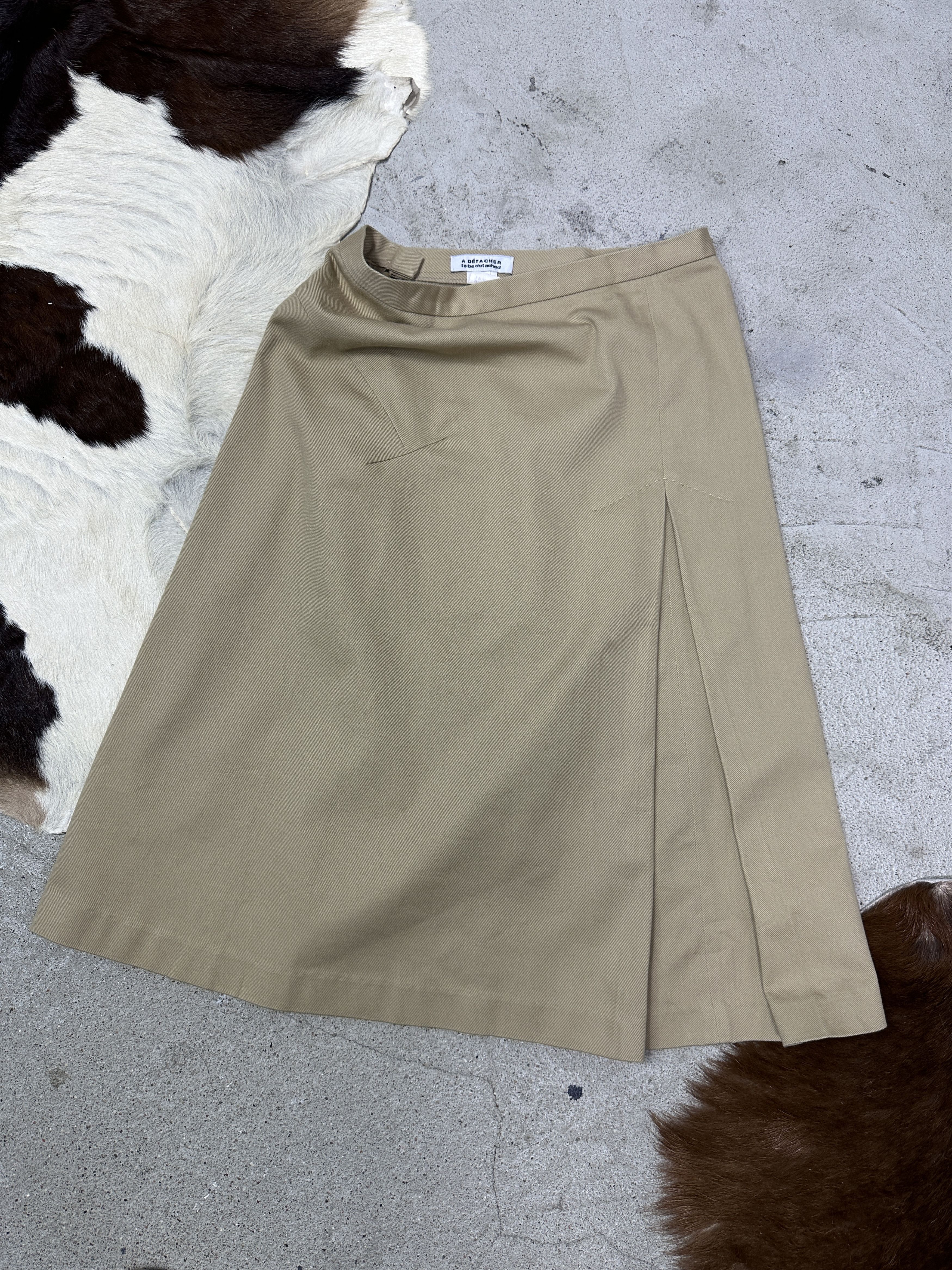 Vintage Vintage Avant Garde A Detacher To Be Detached Skirt Y2K Size 24" / US 00 / IT 34 - 2 Thumbnail