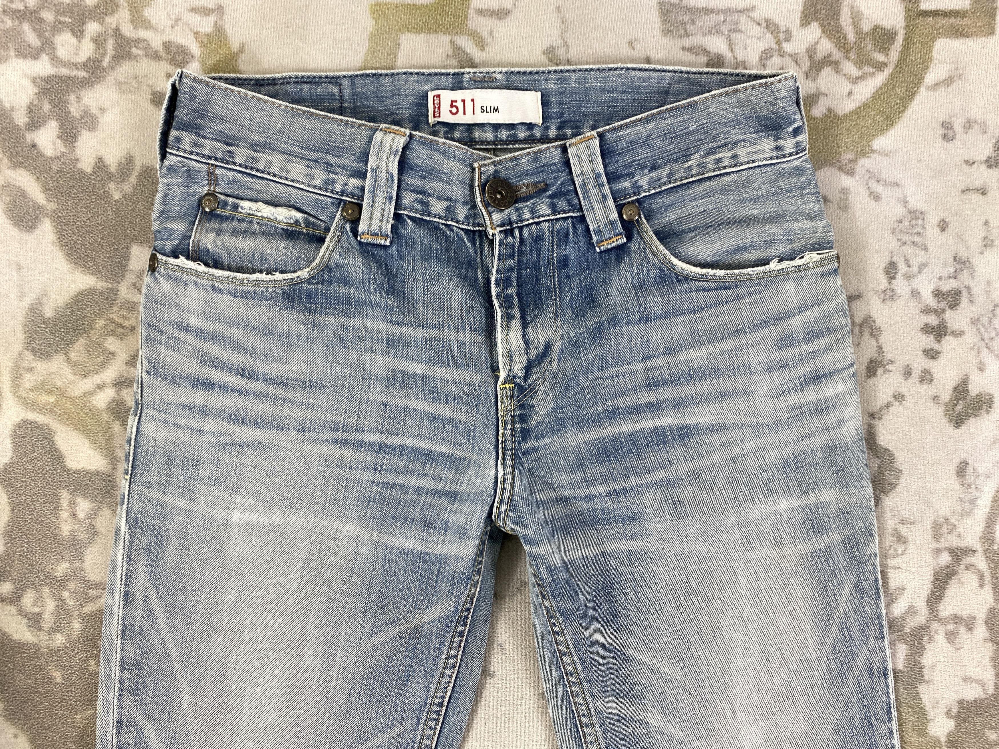 Levi's Vintage Levis 511 Jeans hysteric style 32x31.5 - JN 2932 Size US 32 / EU 48 - 3 Thumbnail