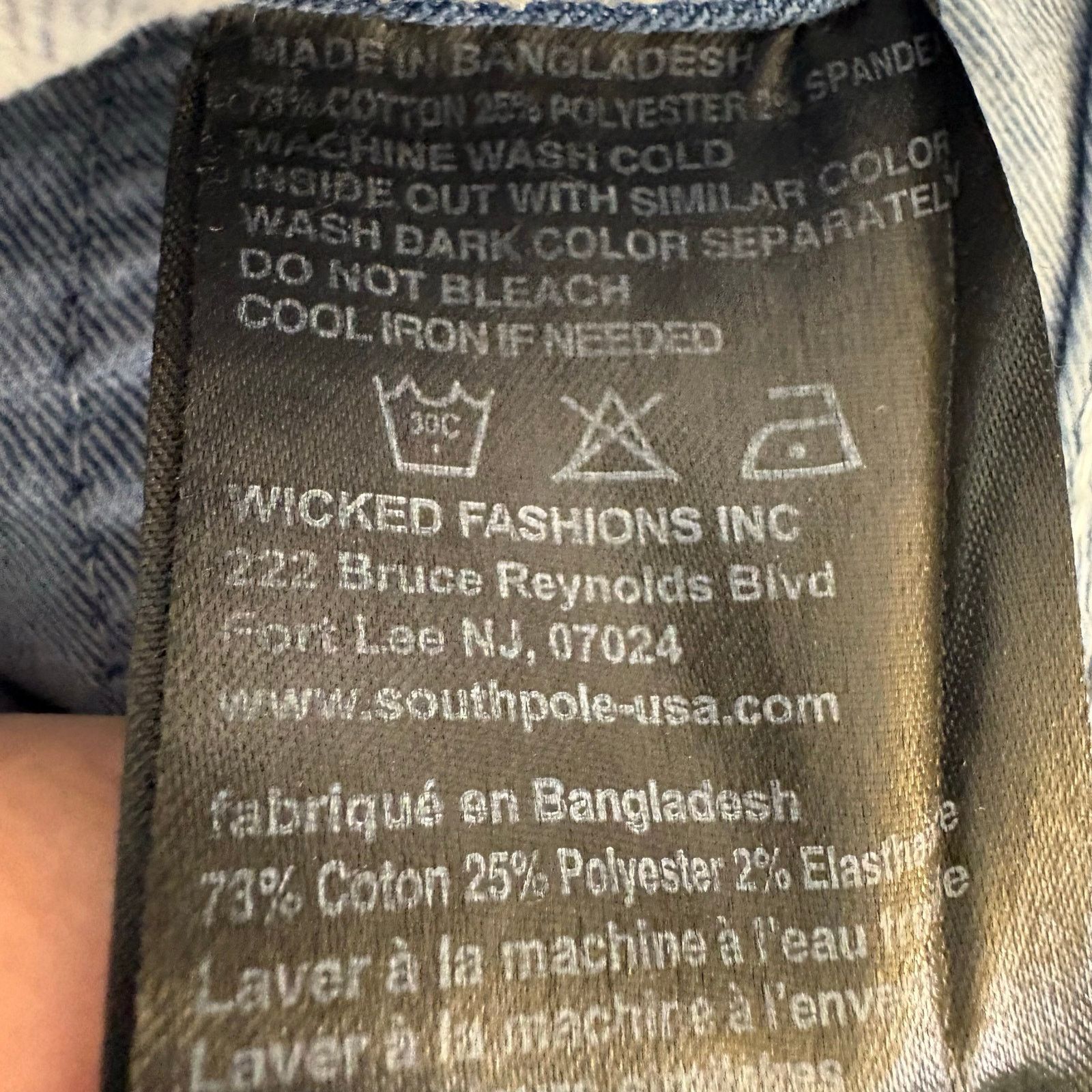Southpole SouthPole Light Washed Jeans Size 36 x 30 Size US 36 / EU 52 - 5 Thumbnail
