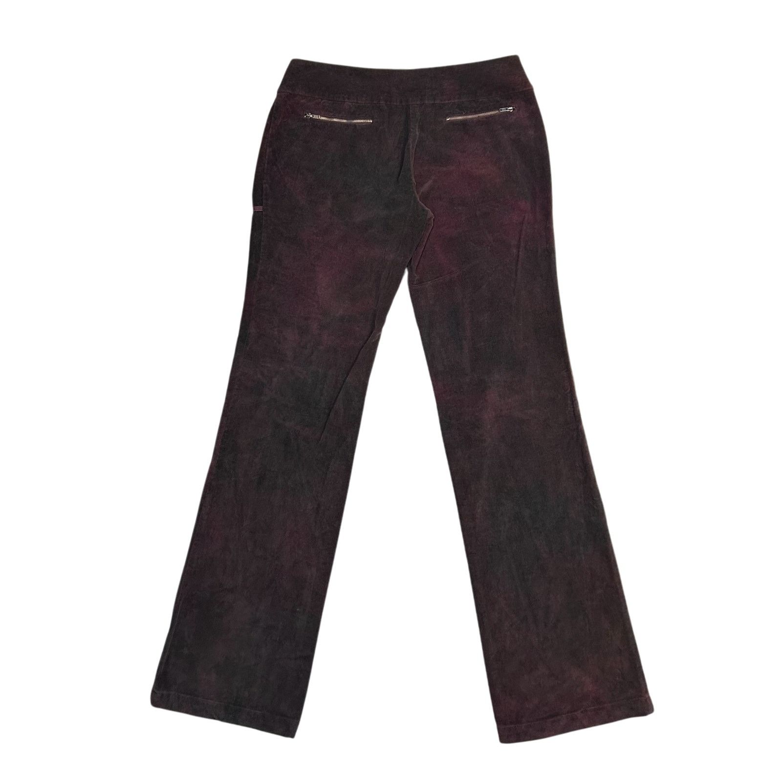 Free People Vintage Y2K Fray Purple Acid Wash Low Waisted Pants Size 2 Size 26" / US 2 / IT 38 - 2 Thumbnail