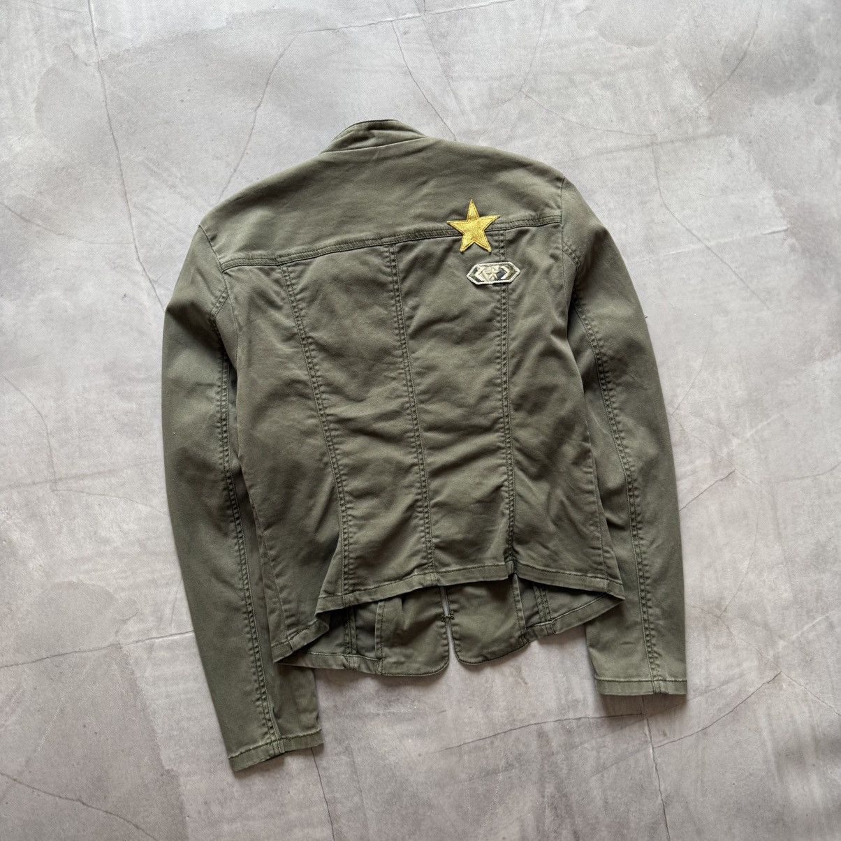 Hysteric Glamour × Undercover 00s Napoleon Military Jacket Mad Punk Coat PPFM Balmain Vibe Size M / US 6-8 / IT 42-44 - 7 Thumbnail
