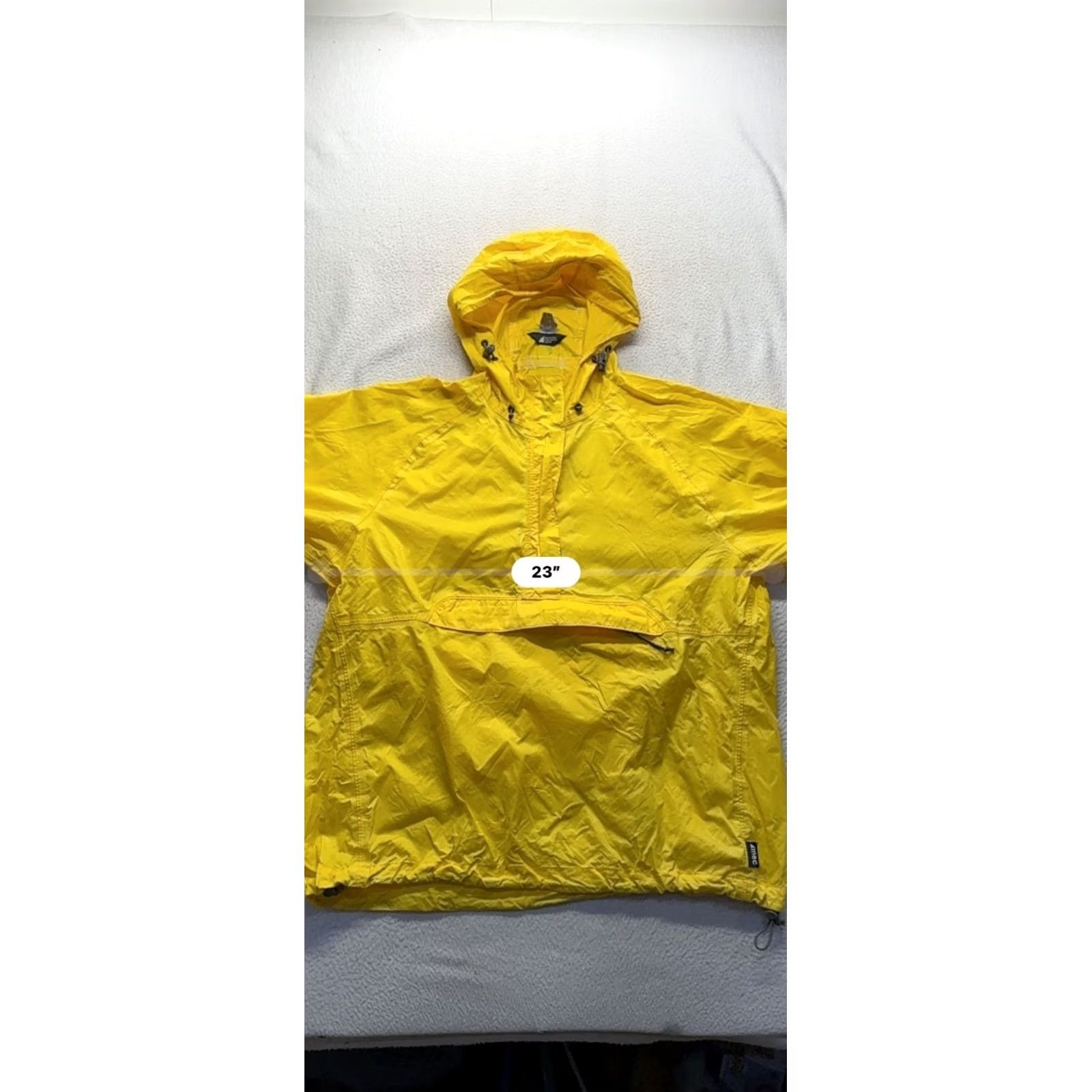 Mountain Equipment Mountain Equipment Co-Op Yellow Pullover Rain Jacket Hooded L Large Womens? No, Mens L Size US L / EU 52-54 / 3 - 8 Thumbnail