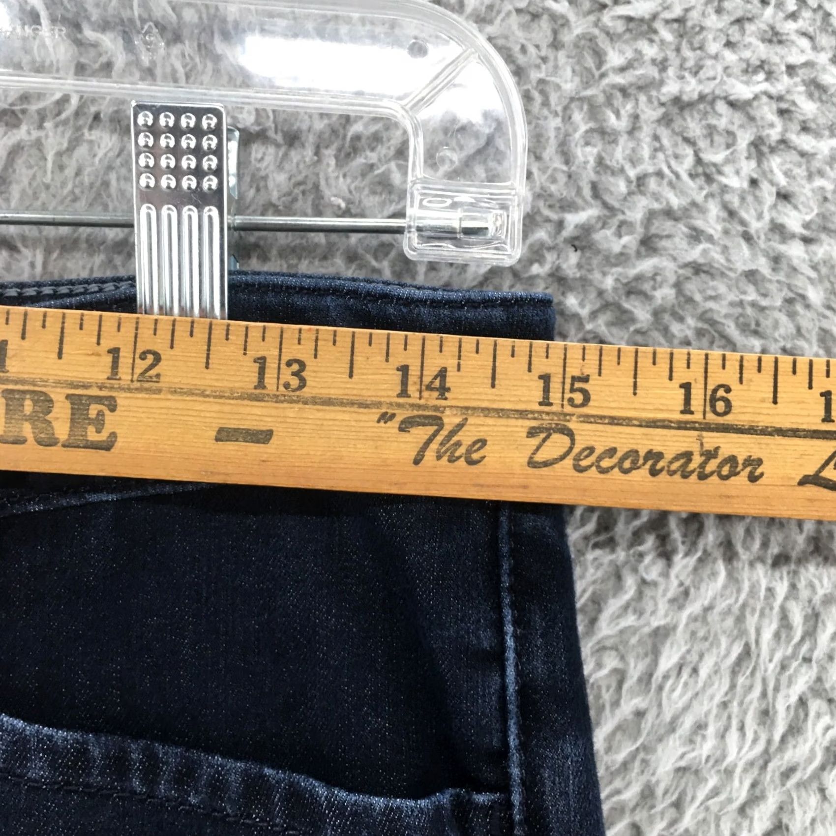 Banana Republic Banana Republic Jeans Womens Bootcut 27 Blue Dark Wash Denim Mid Rise 5 Pockets Jeans Womens Regular Blue 5-Pocket Denim Size 27" / US 4 / IT 40 - 5 Thumbnail