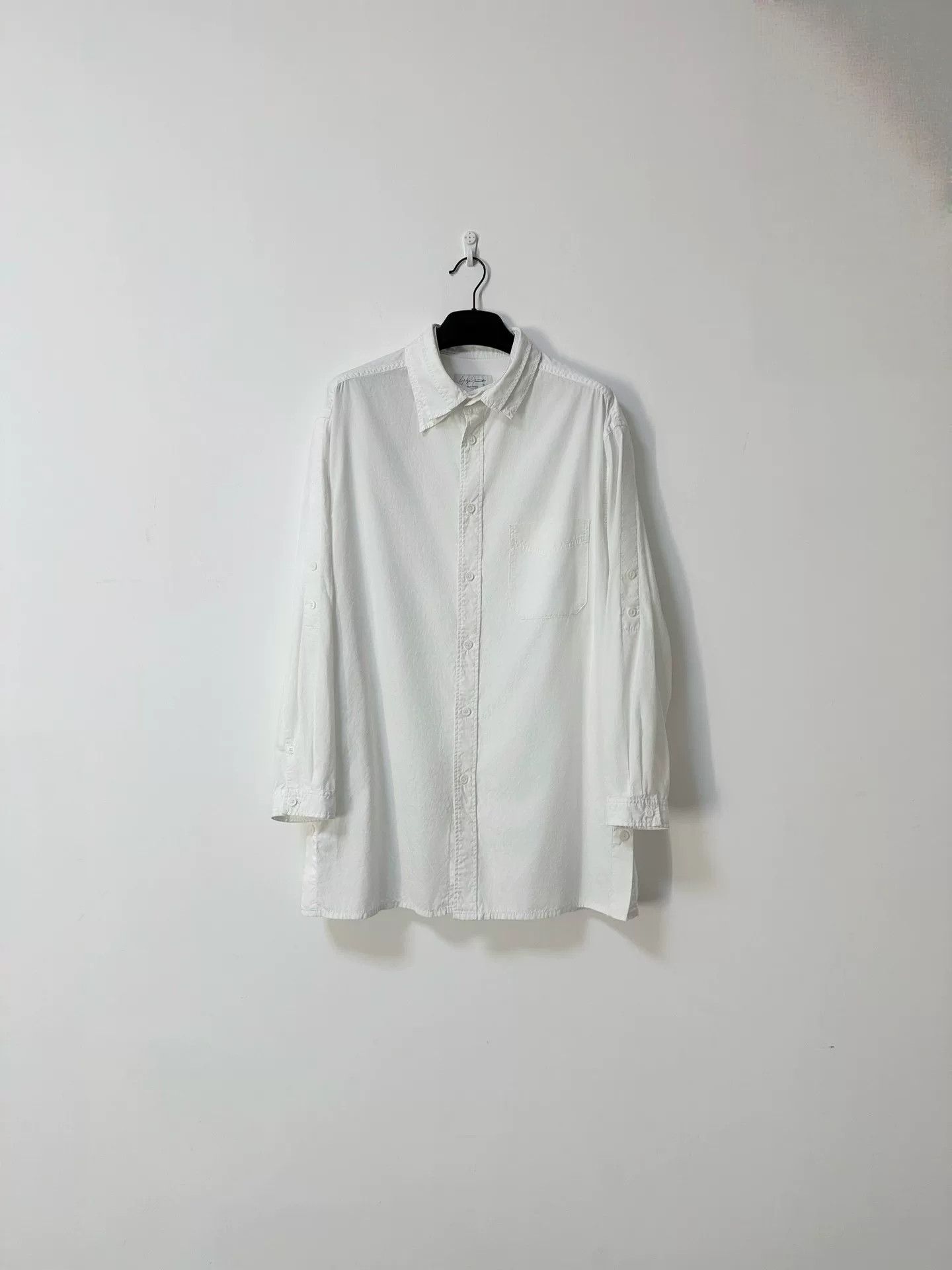 Yohji Yamamoto Yohji Yamamoto Asymmetrical Collared Shirt Size US M / EU 48-50 / 2 - 1 Thumbnail