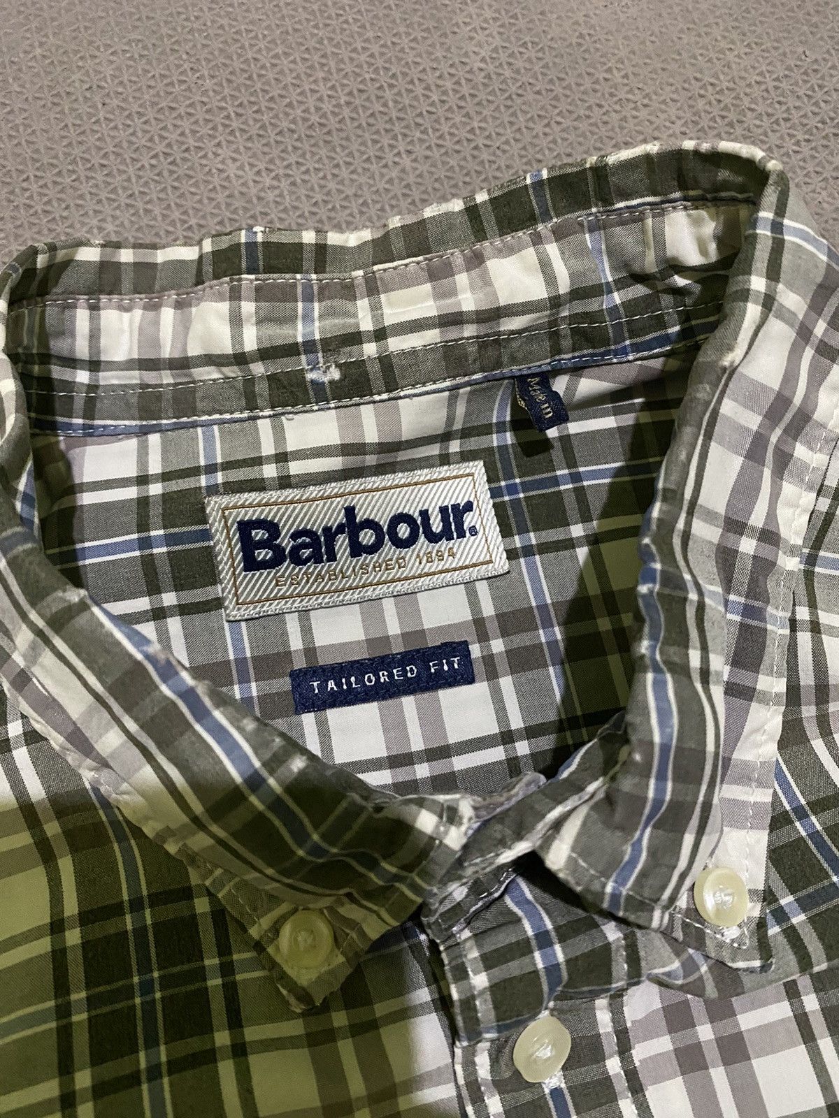 Barbour × Japanese Brand Barbour plaid long shirt Size US L / EU 52-54 / 3 - 2 Thumbnail