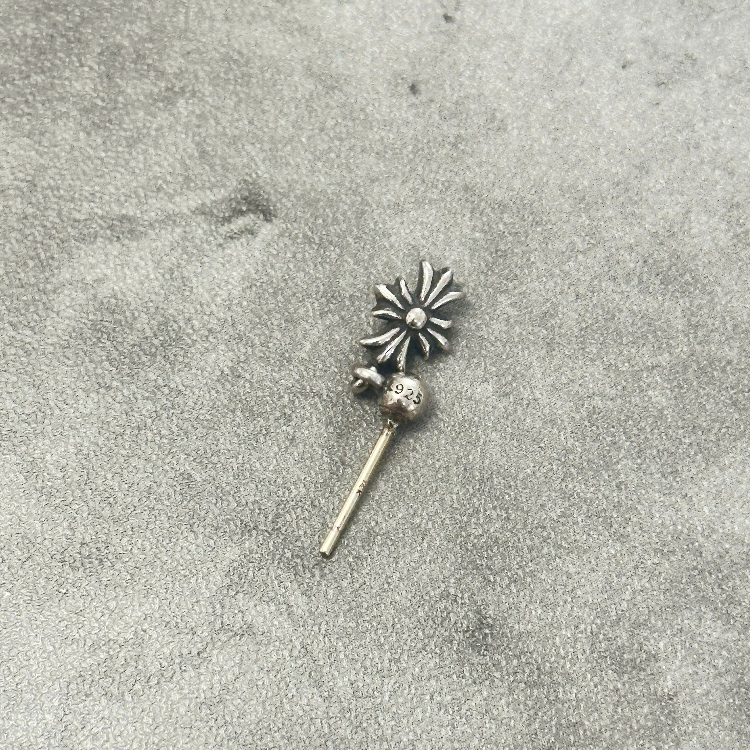 Chrome Hearts Chrome Hearts Tiny E silver earring Size ONE SIZE - 7 Thumbnail