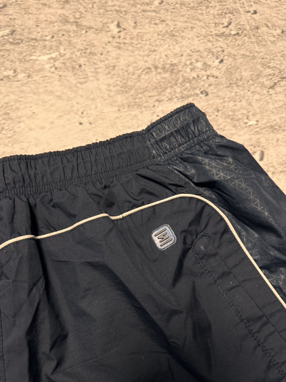 Nike × Vintage NIKE SHOX VINTAGE BASIC LOGO OVERSIZE BAGGY PANTS Size US 34 / EU 50 - 3 Thumbnail